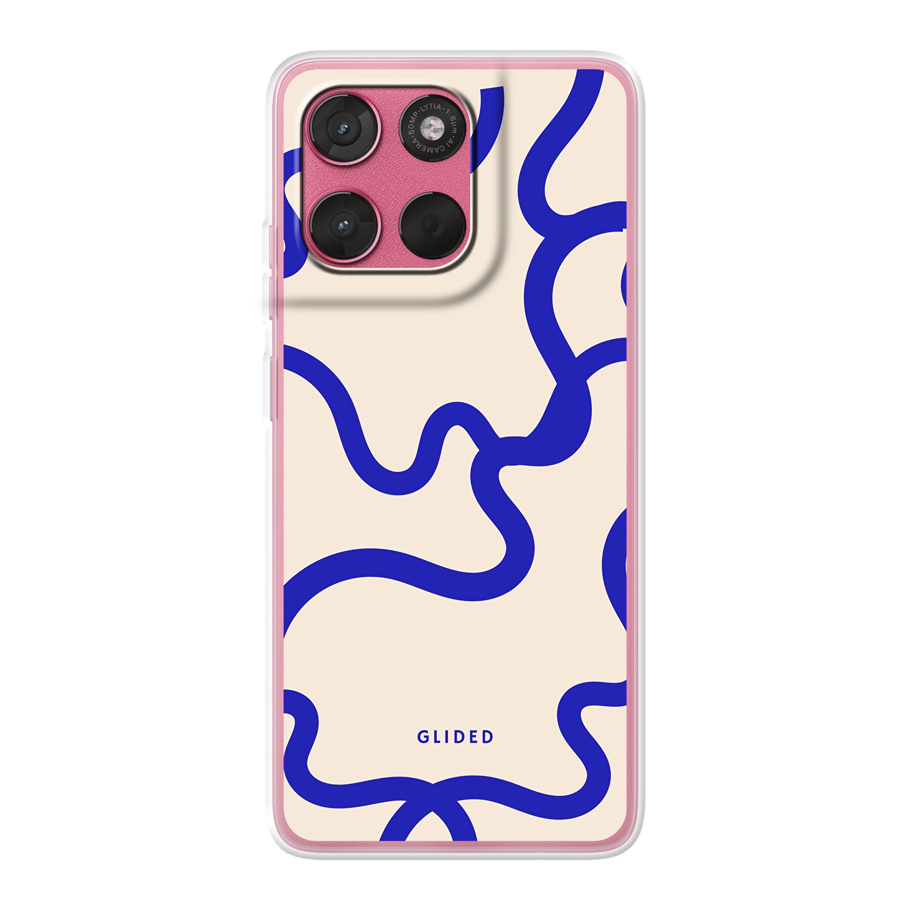 Blue Line - Motorola Moto G57 Handyhülle