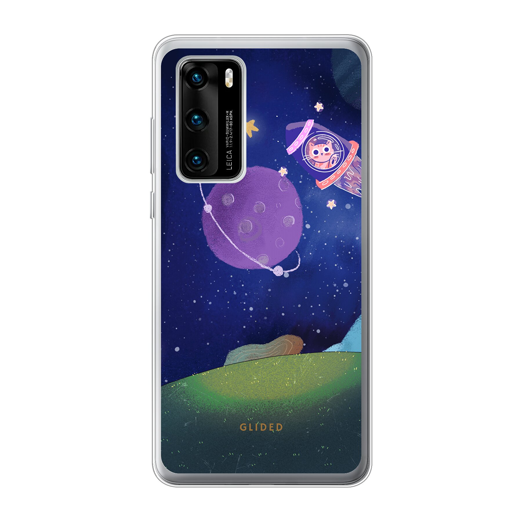Galaxy Cat - Huawei P40 Handyhülle