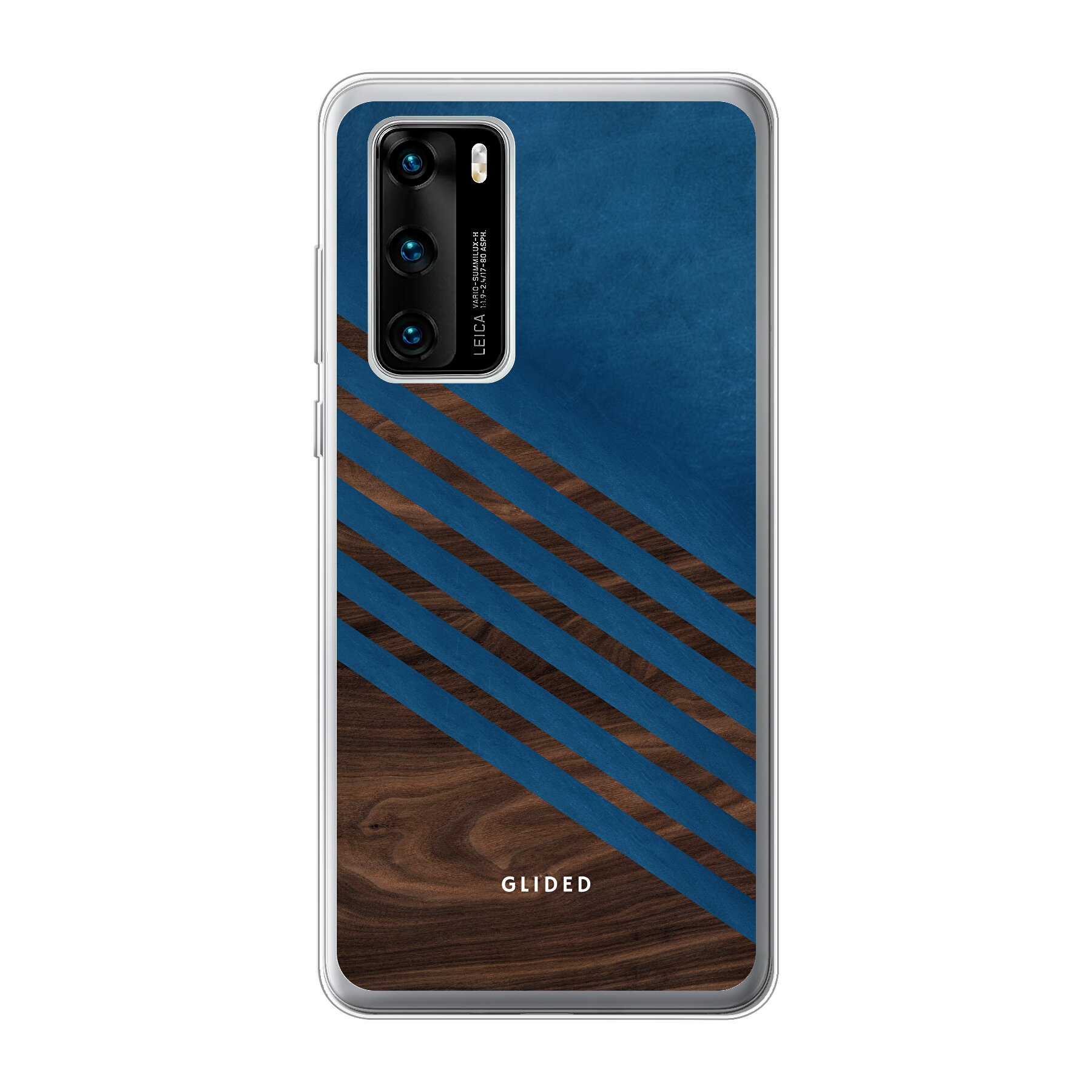 Blue Wood - Huawei P40 Handyhülle