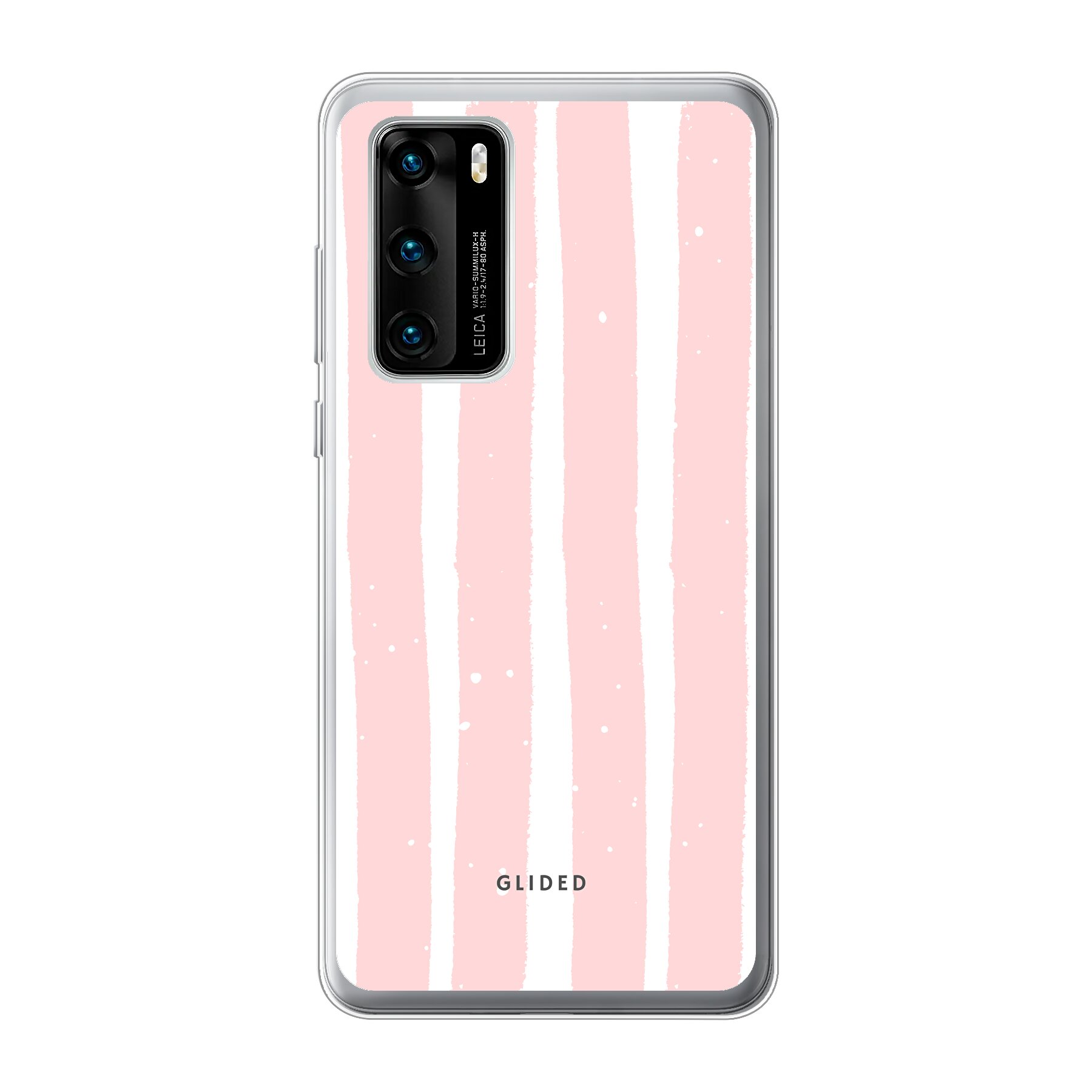 Pink Stripes - Huawei P40 Handyhülle