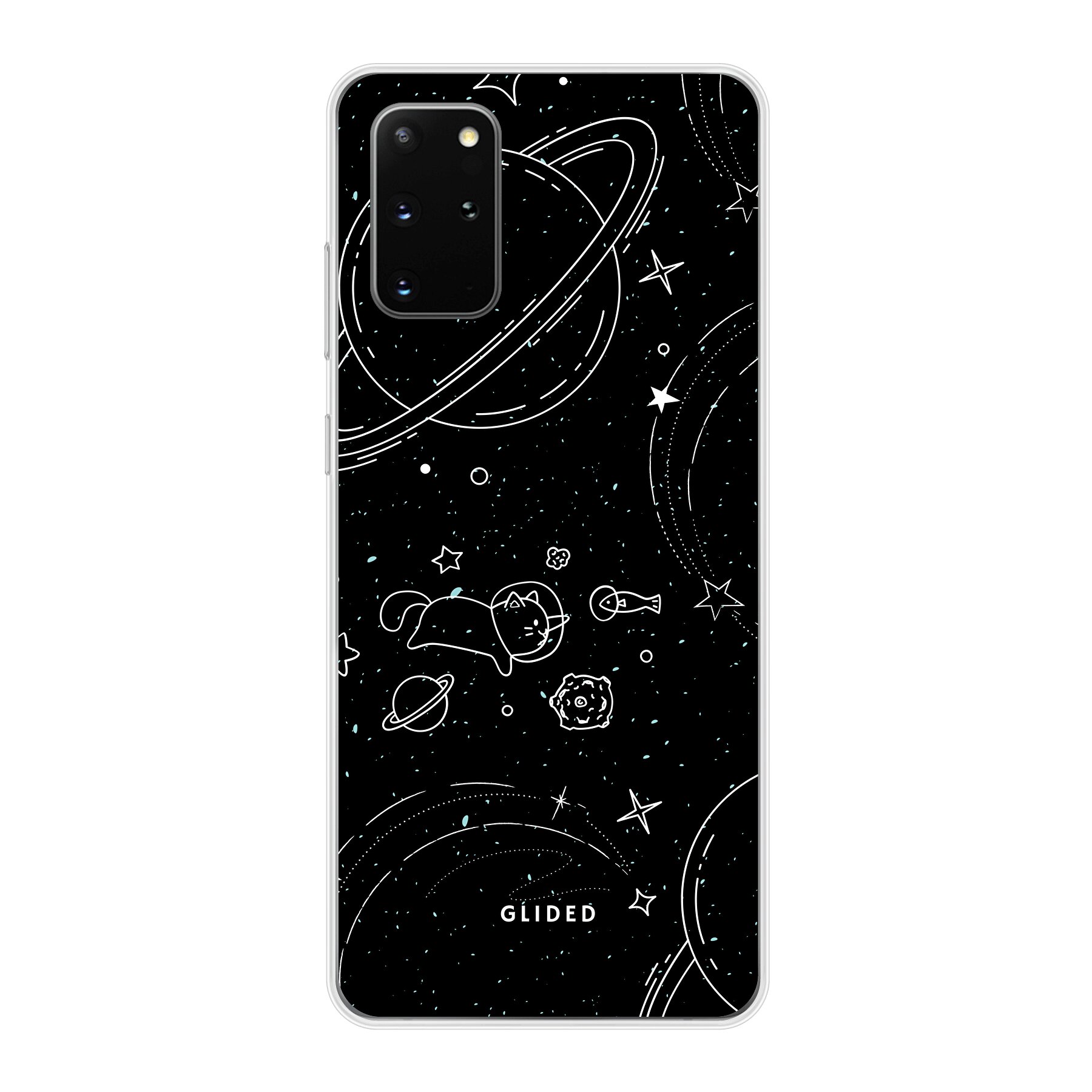 Cosmic Cat - Samsung Galaxy S20 Plus Handyhülle