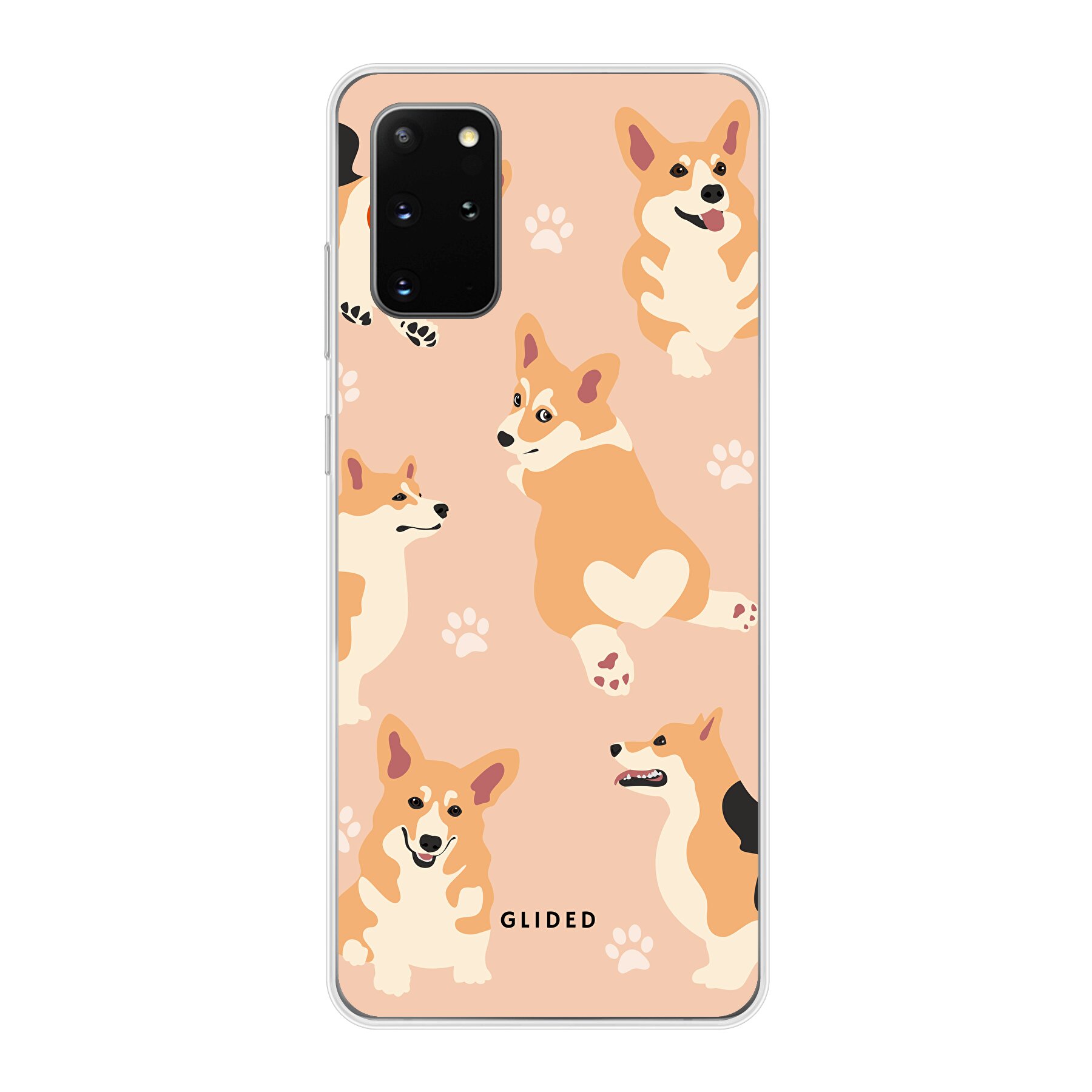 Corgi Love - Samsung Galaxy S20 Plus Handyhülle