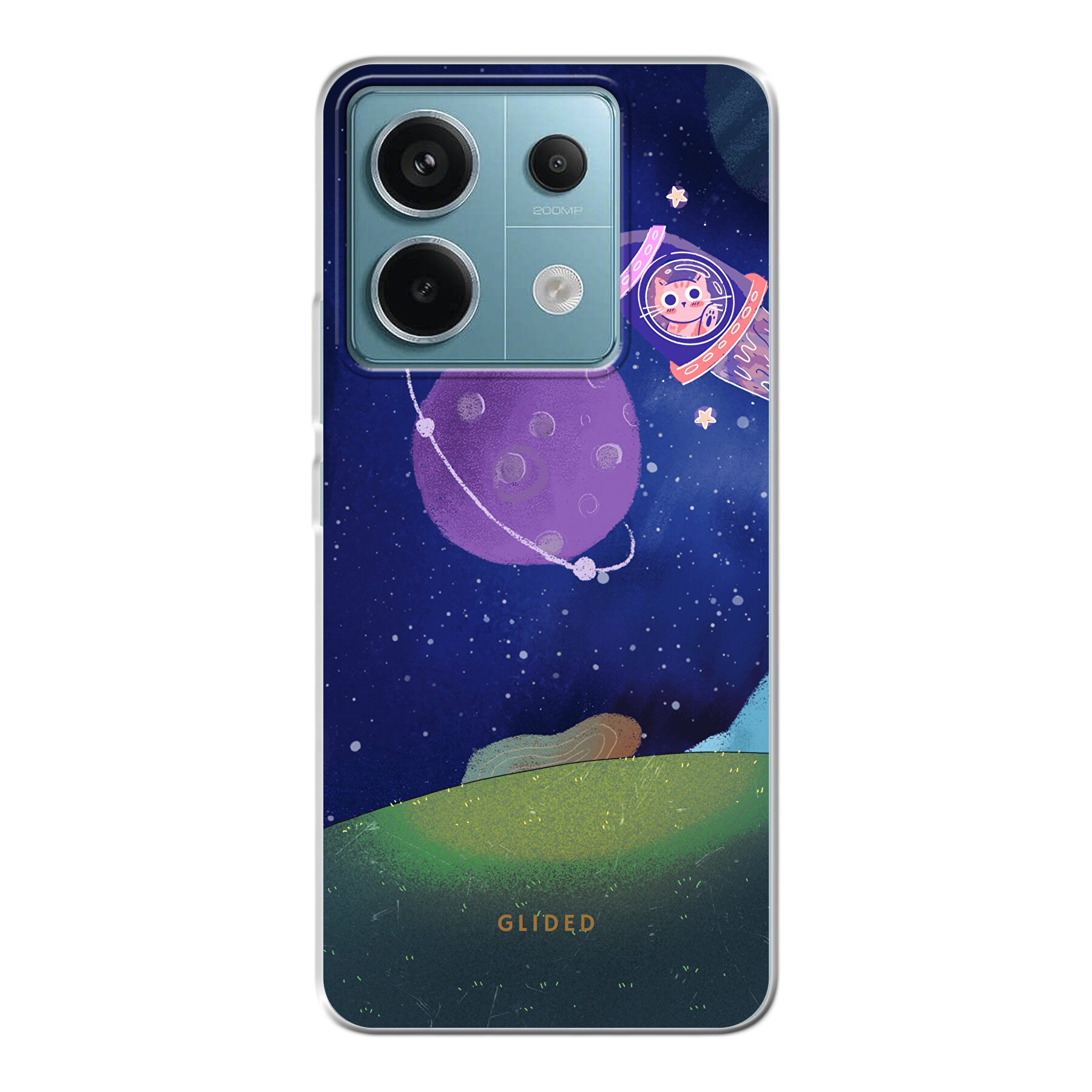 Galaxy Cat - Xiaomi Redmi Note 13 Pro 5G Handyhülle
