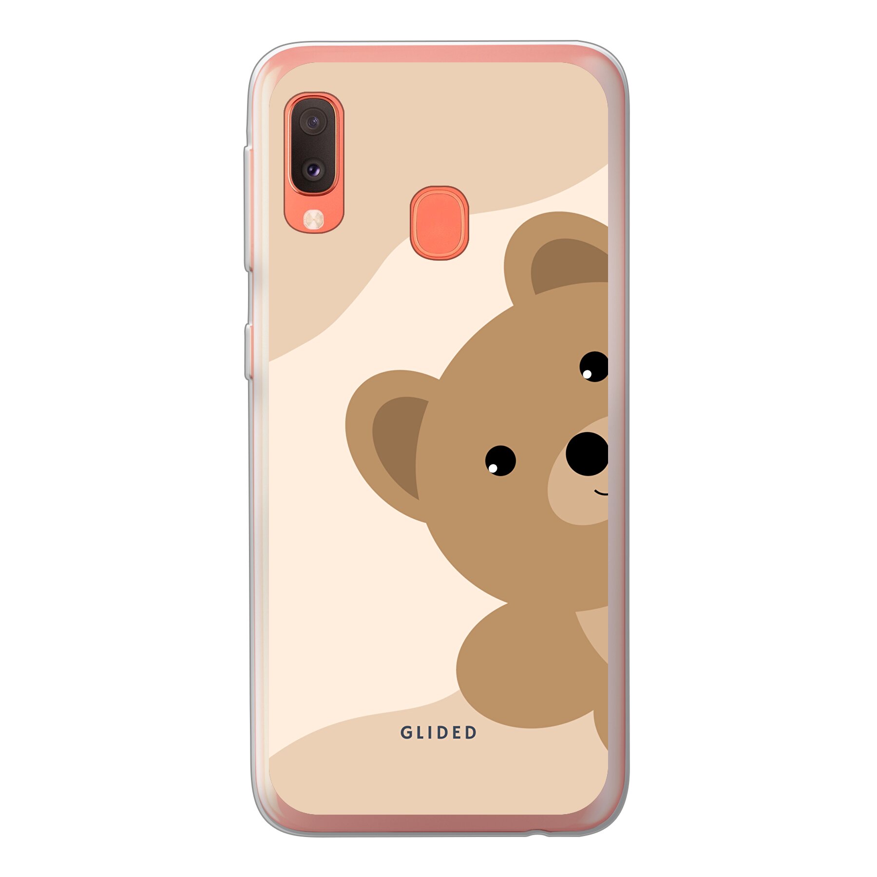 BearLove Left - Samsung Galaxy A20e Handyhülle