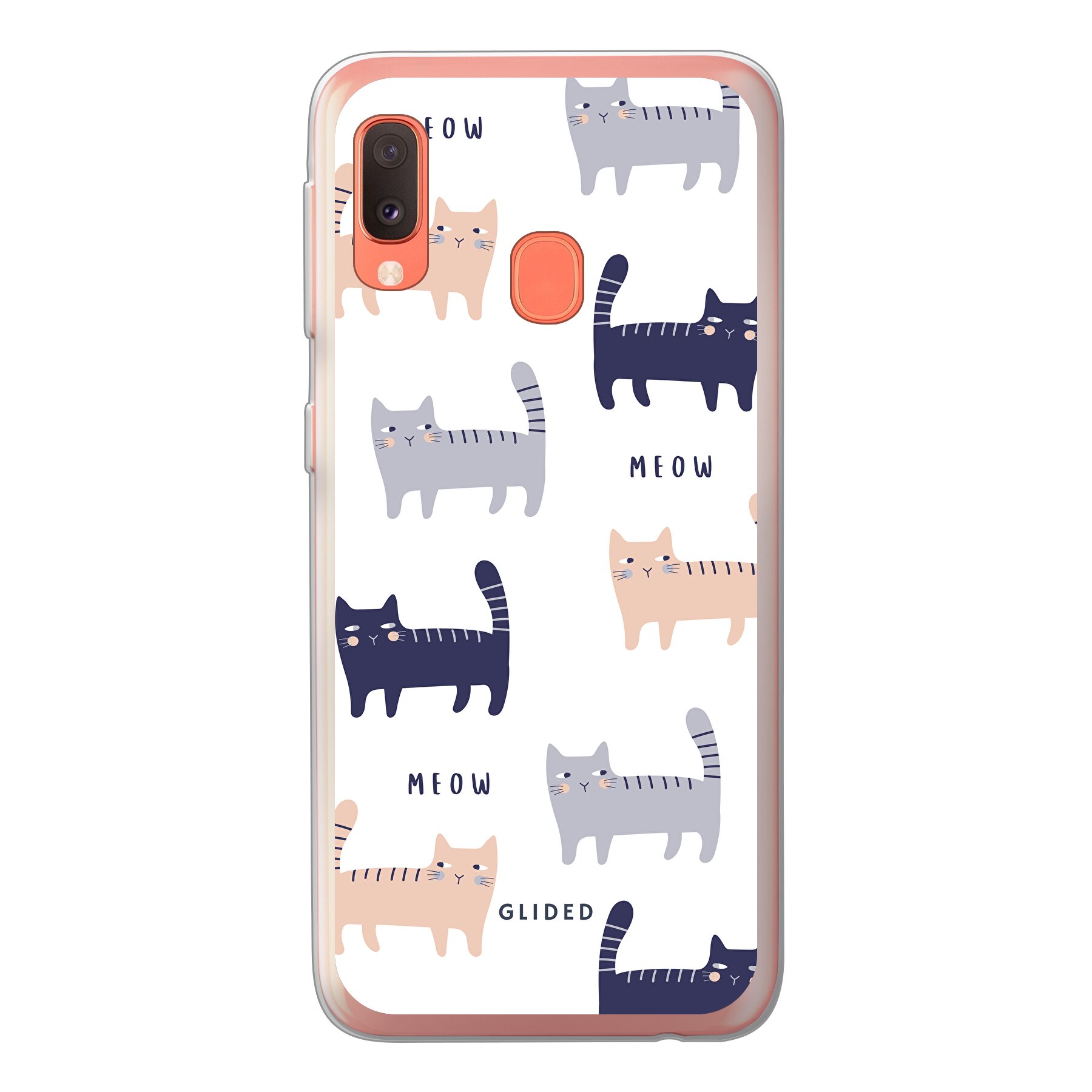 Purrfection - Samsung Galaxy A20e Handyhülle