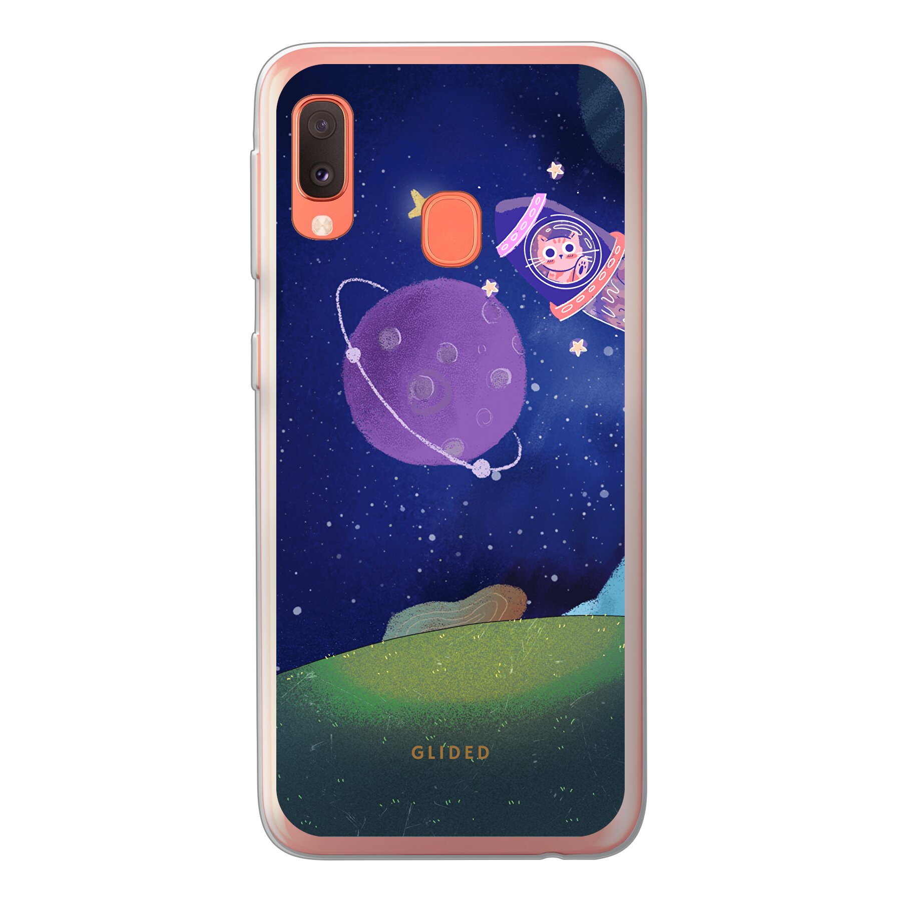 Galaxy Cat - Samsung Galaxy A20e Handyhülle