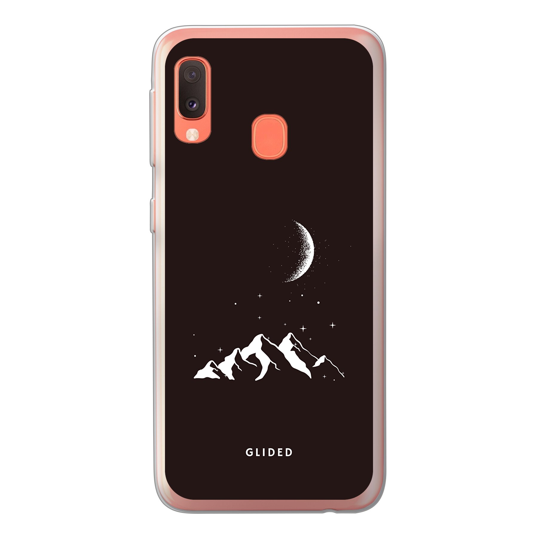 Midnight Peaks - Samsung Galaxy A20e Handyhülle