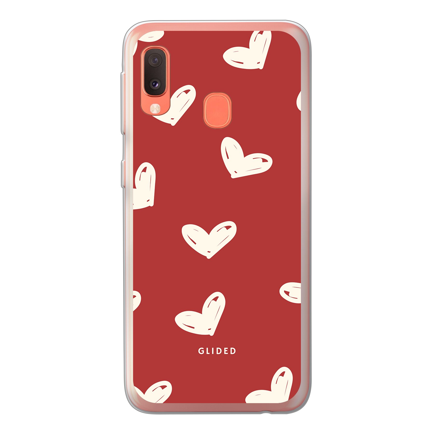 Red Love - Samsung Galaxy A20e Handyhülle
