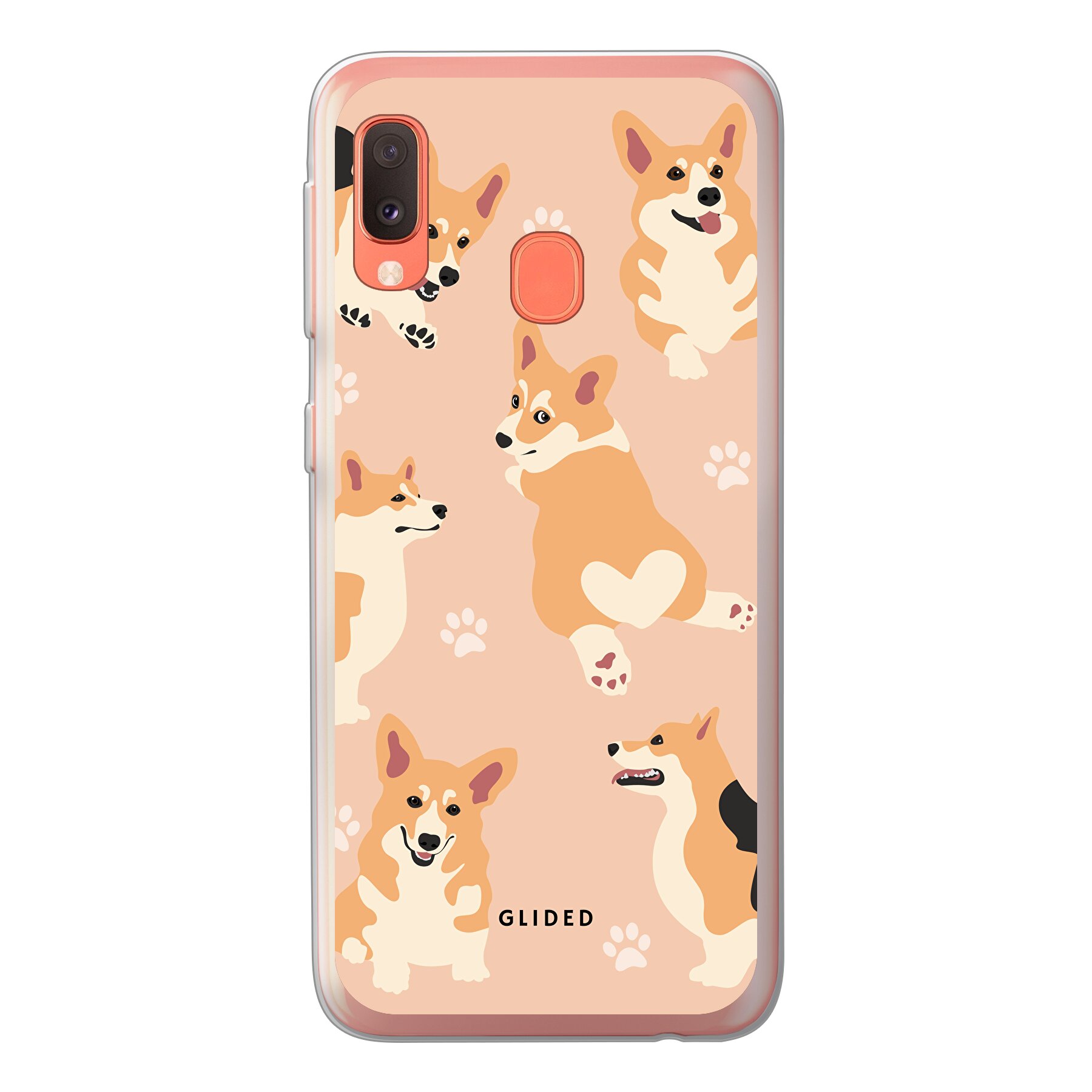 Corgi Love - Samsung Galaxy A20e Handyhülle