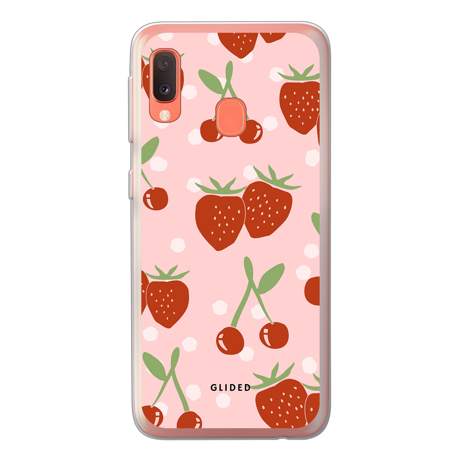 Cherry meets Strawberry - Samsung Galaxy A20e Handyhülle