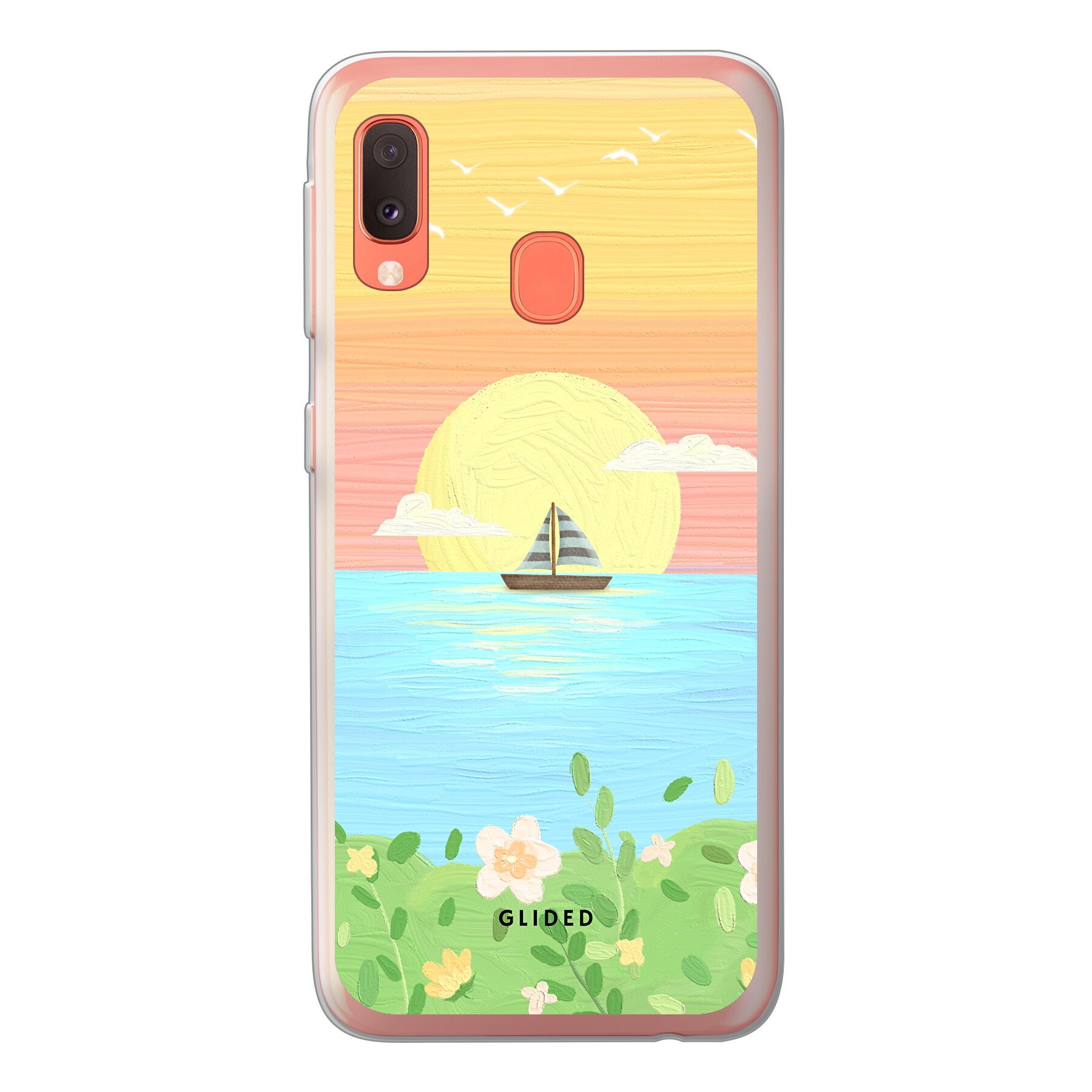 Cute Sunset - Samsung Galaxy A20e Handyhülle