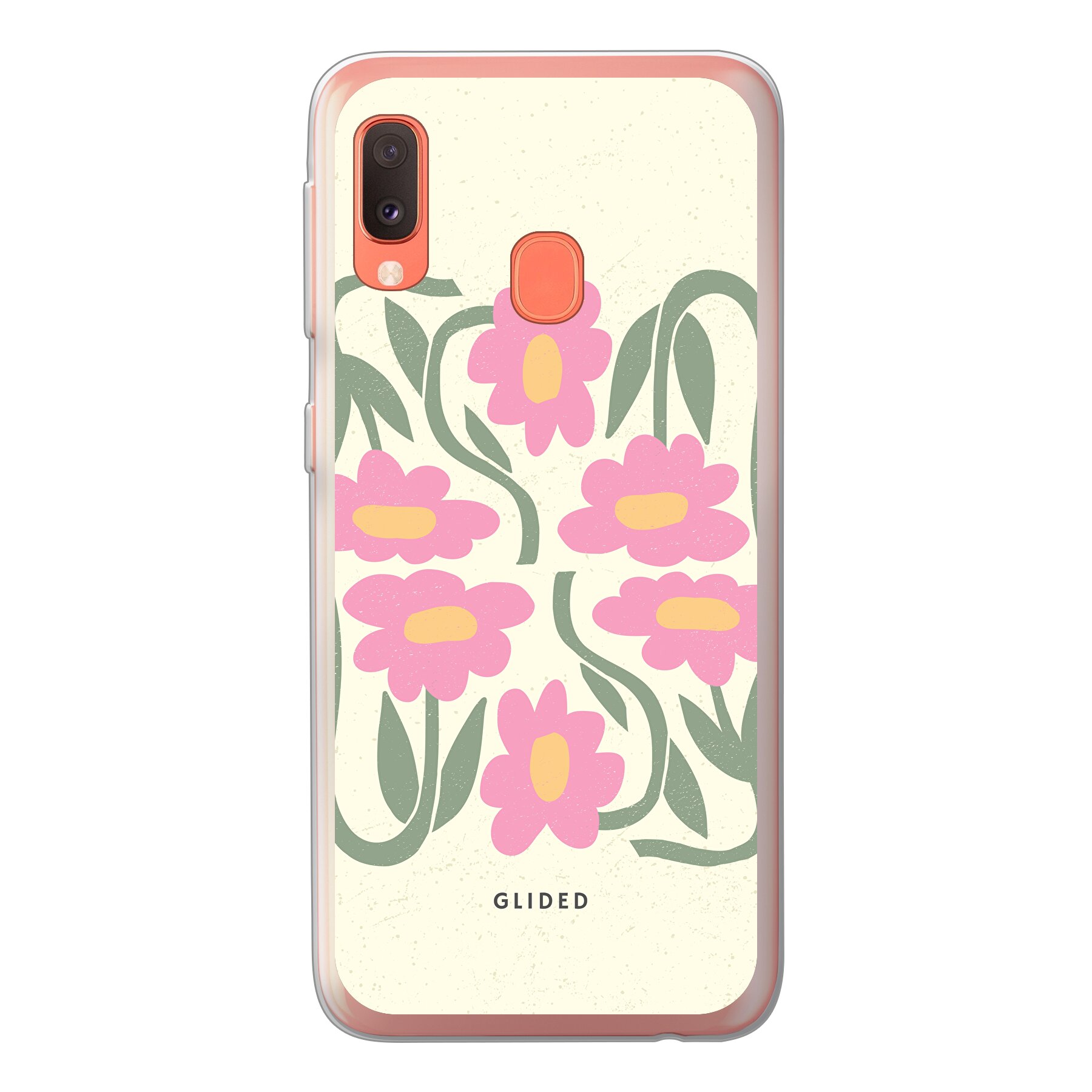 Flowy Pink - Samsung Galaxy A20e Handyhülle