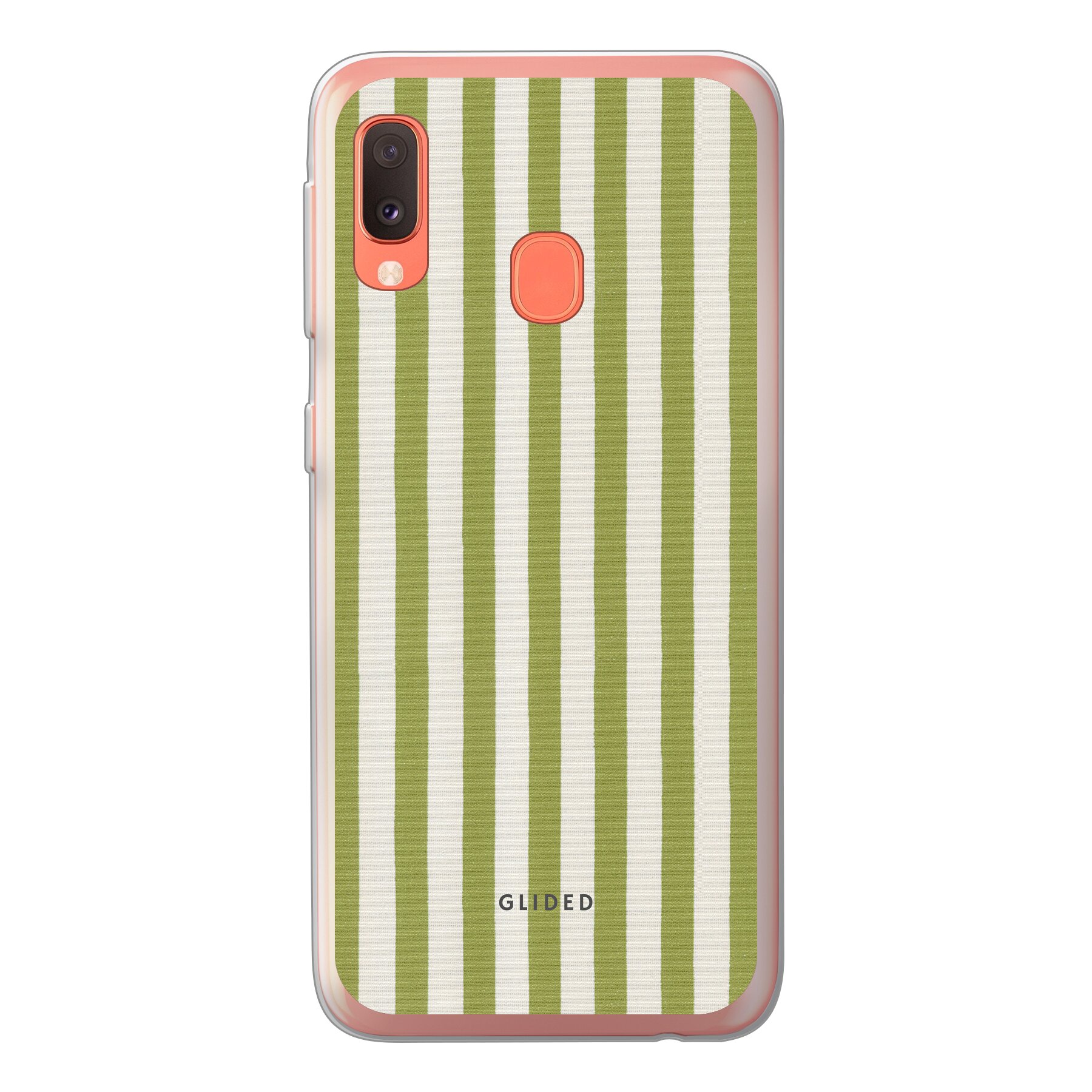 Green and Cream - Samsung Galaxy A20e Handyhülle