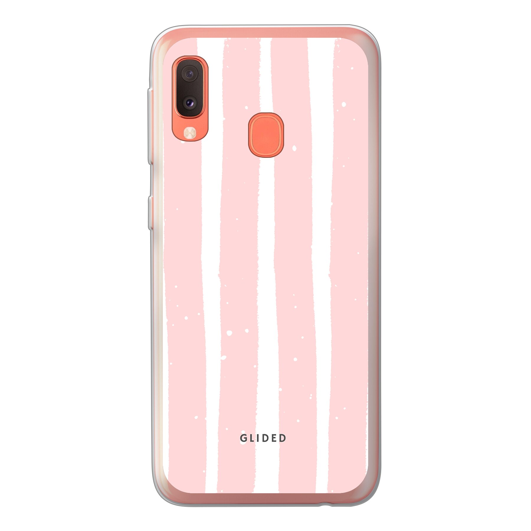 Pink Stripes - Samsung Galaxy A20e Handyhülle