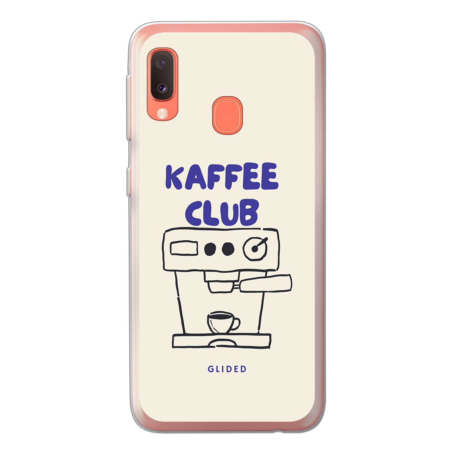 Coffee Club - Samsung Galaxy A20e Handyhülle