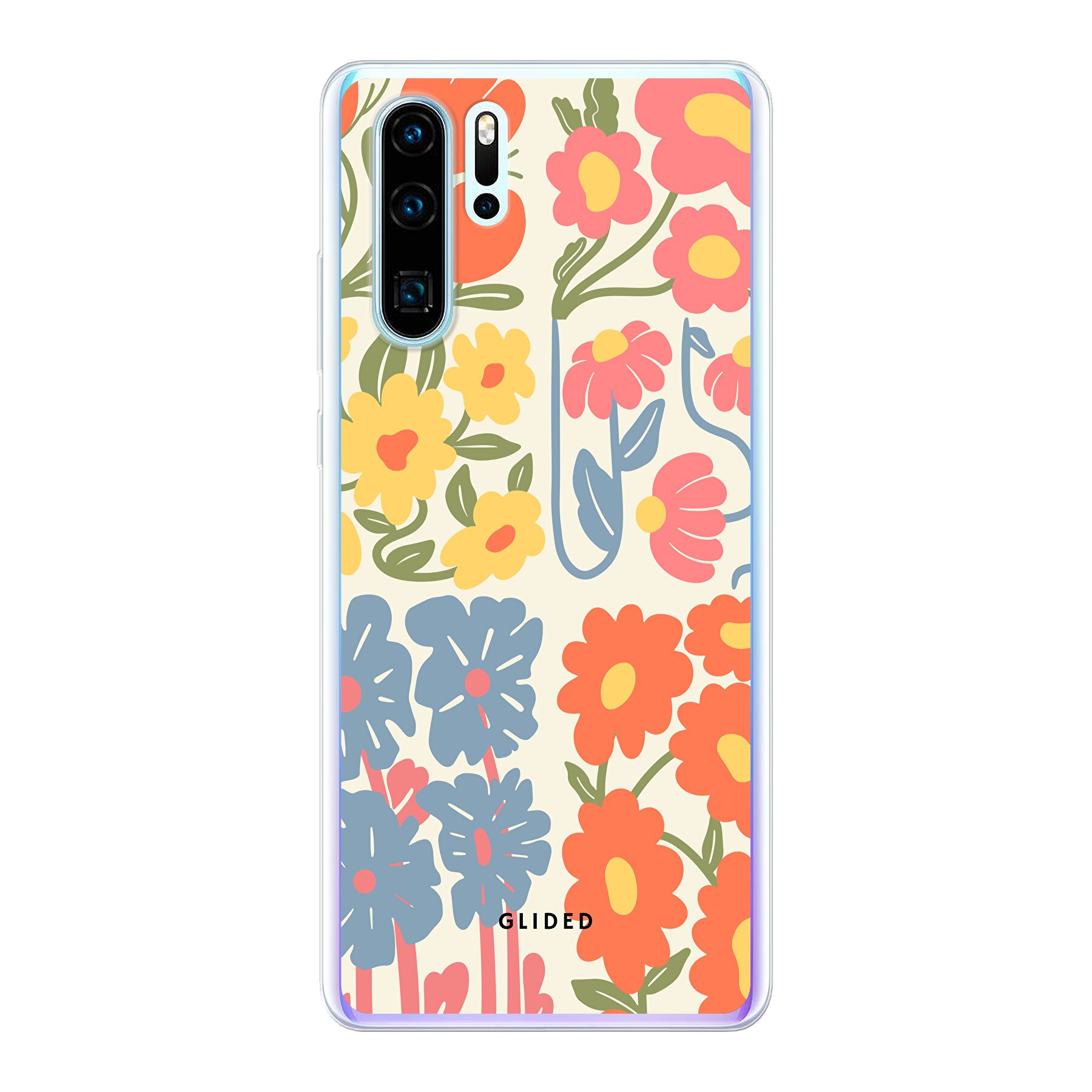 Colorful Flowy - Huawei P30 Pro Handyhülle