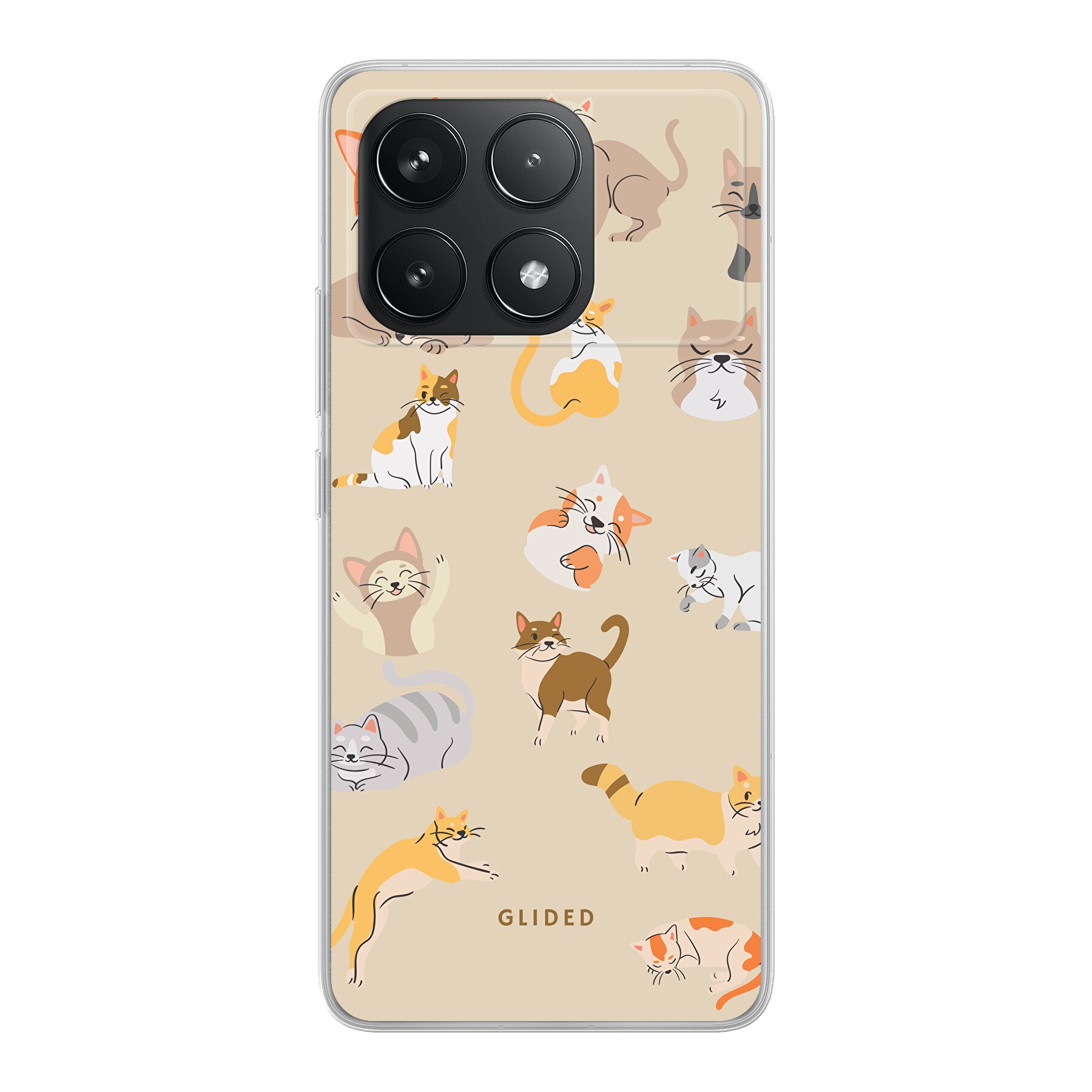 Meow - Xiaomi Poco F6 Pro Handyhülle