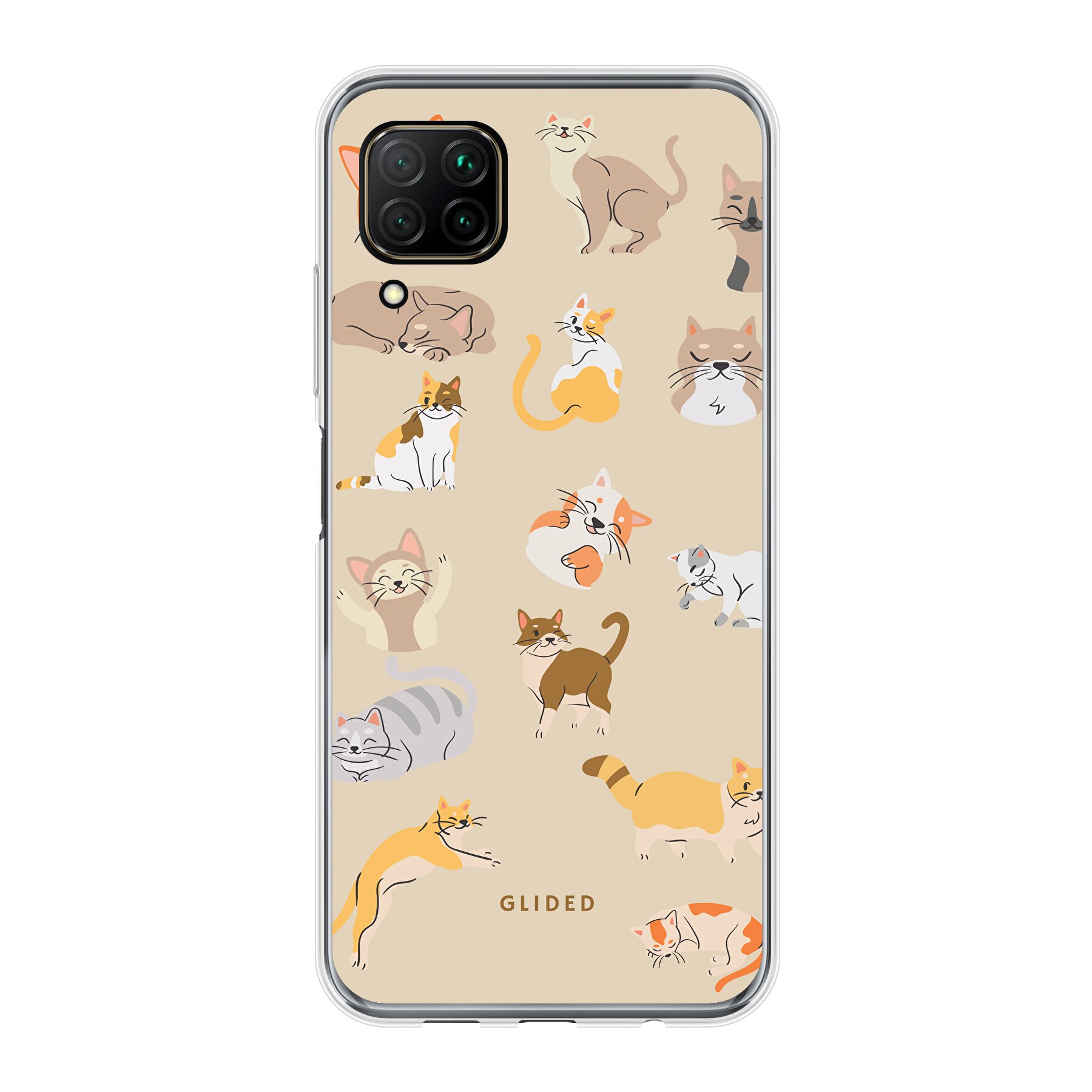 Meow - Huawei P40 Lite Handyhülle
