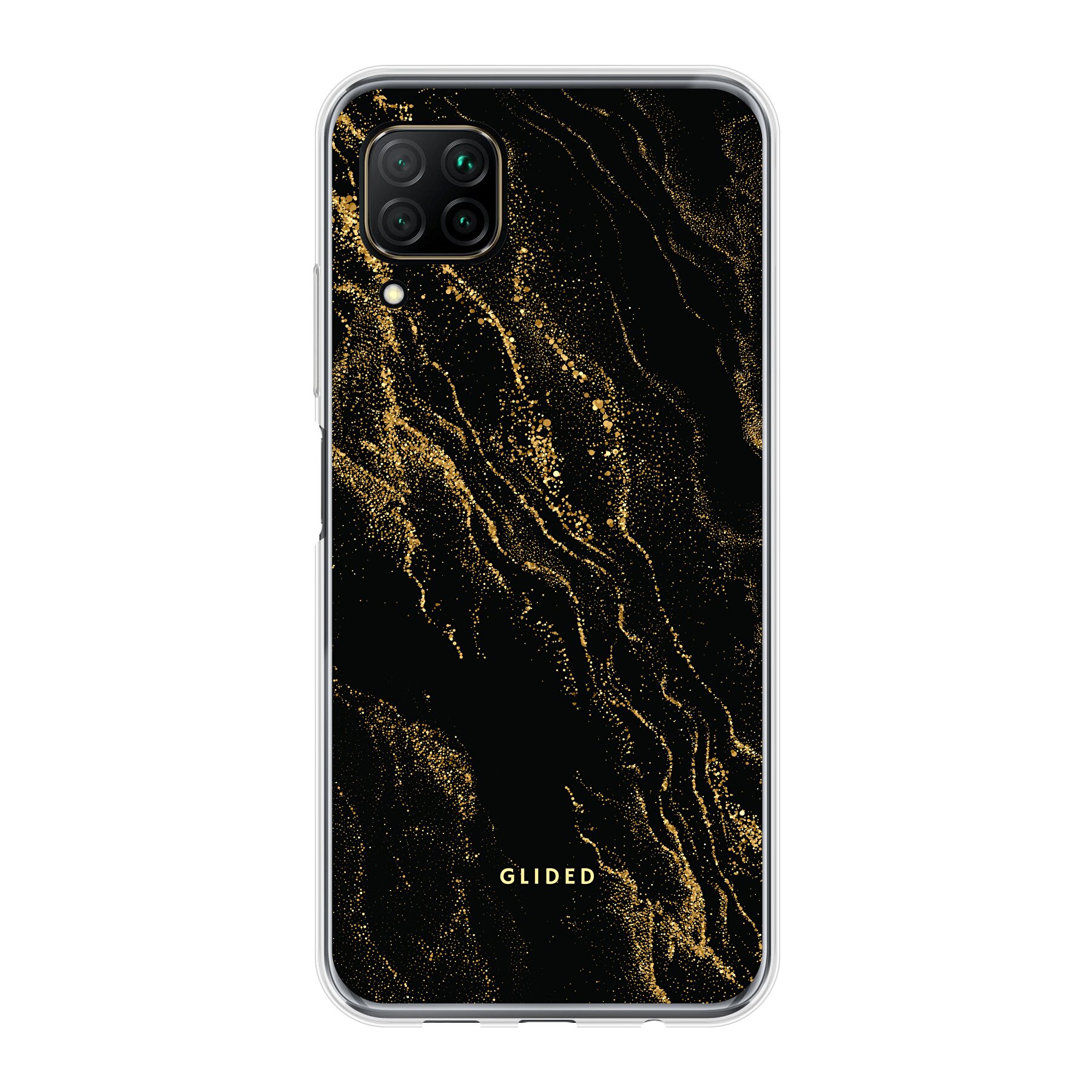 Black Marble - Huawei P40 Lite Handyhülle