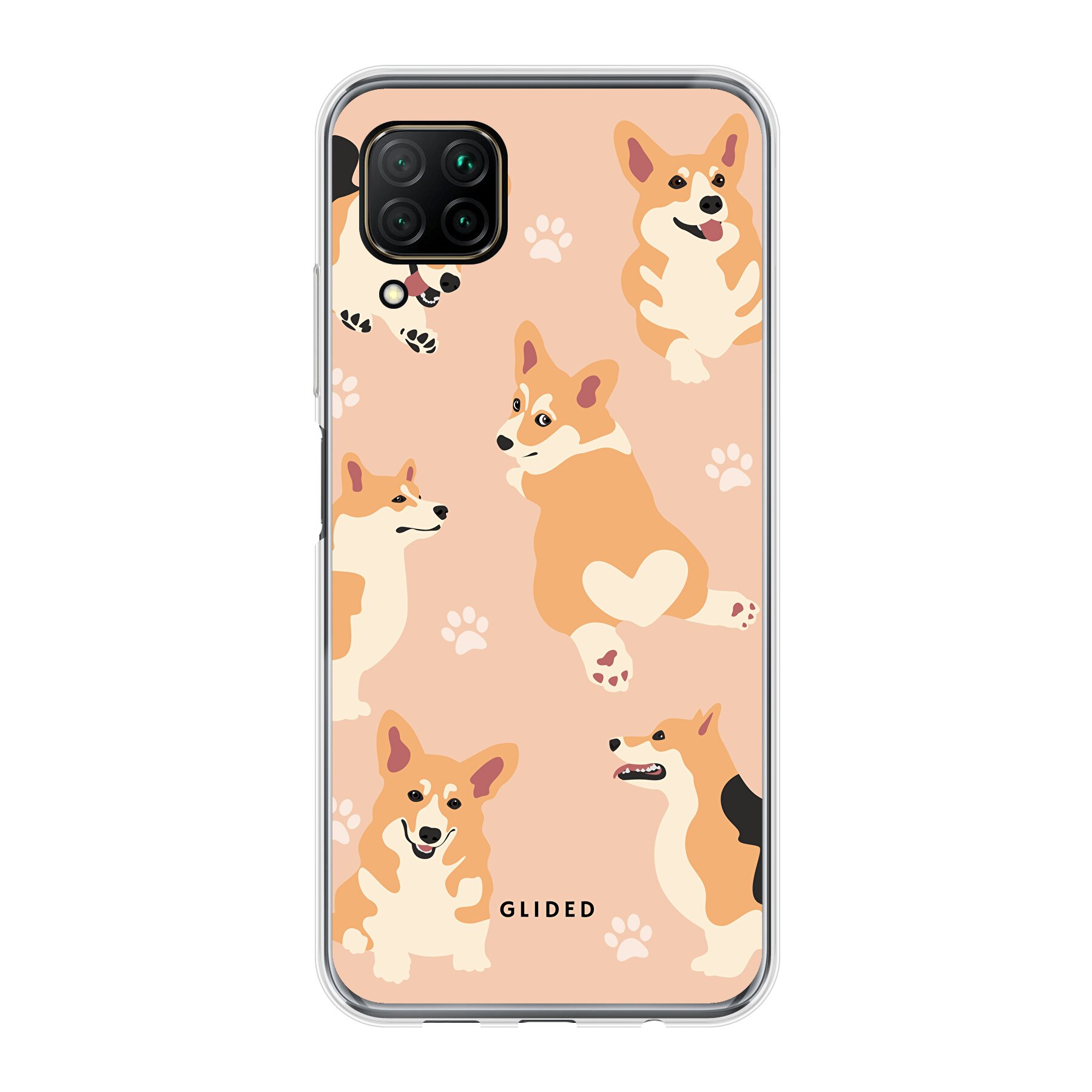 Corgi Love - Huawei P40 Lite Handyhülle