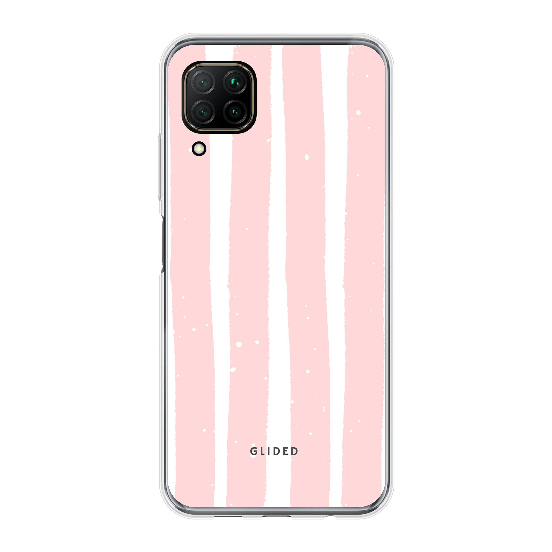 Pink Stripes - Huawei P40 Lite Handyhülle