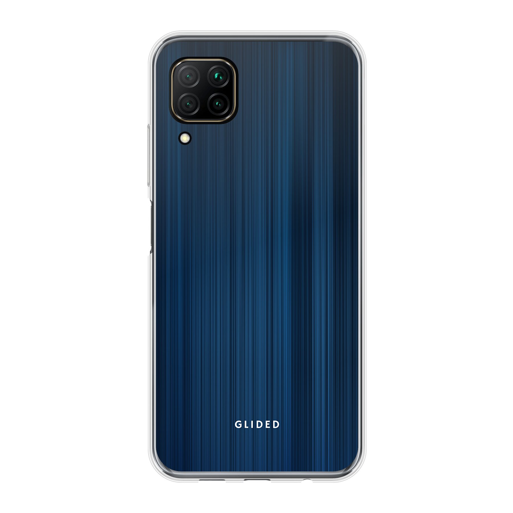 Abstract Blue - Huawei P40 Lite Handyhülle