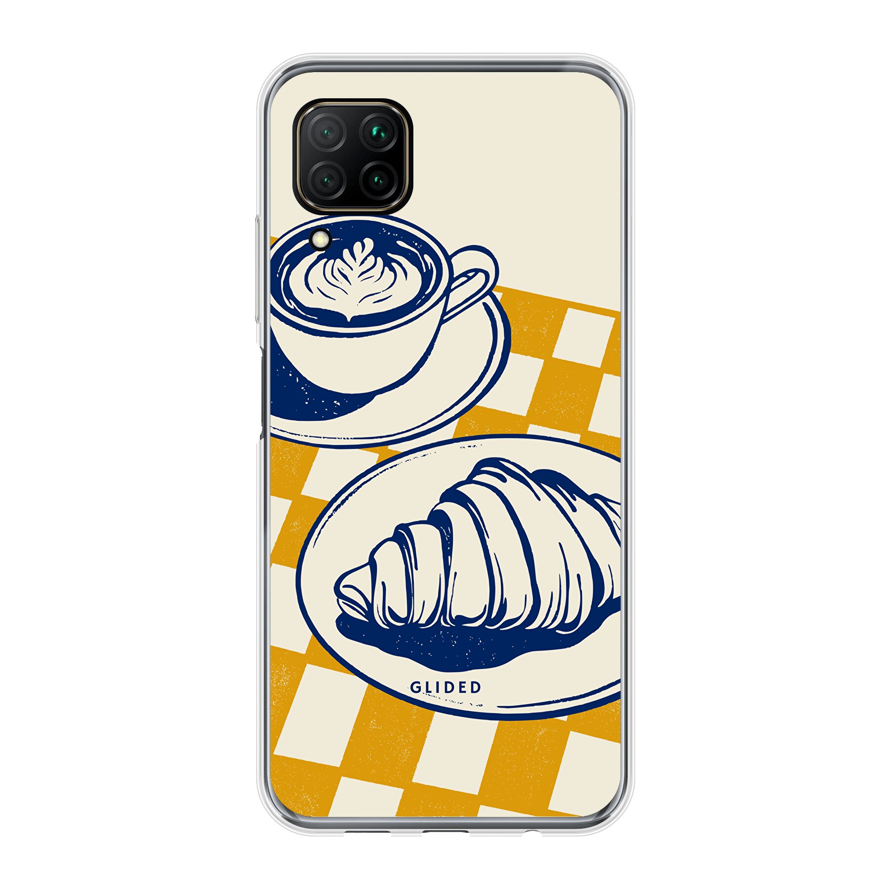 French Breakfast - Huawei P40 Lite Handyhülle