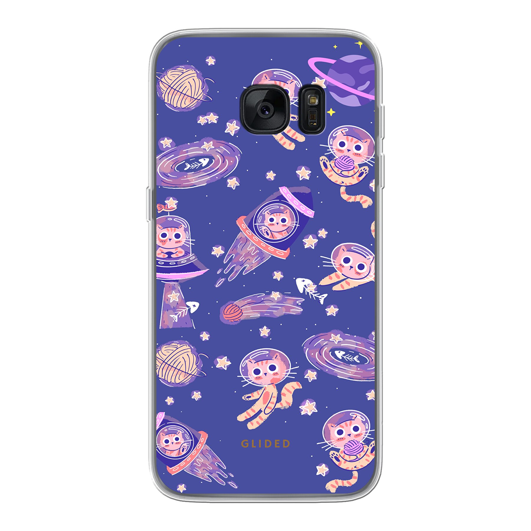 Space Cat - Samsung Galaxy S7 Handyhülle