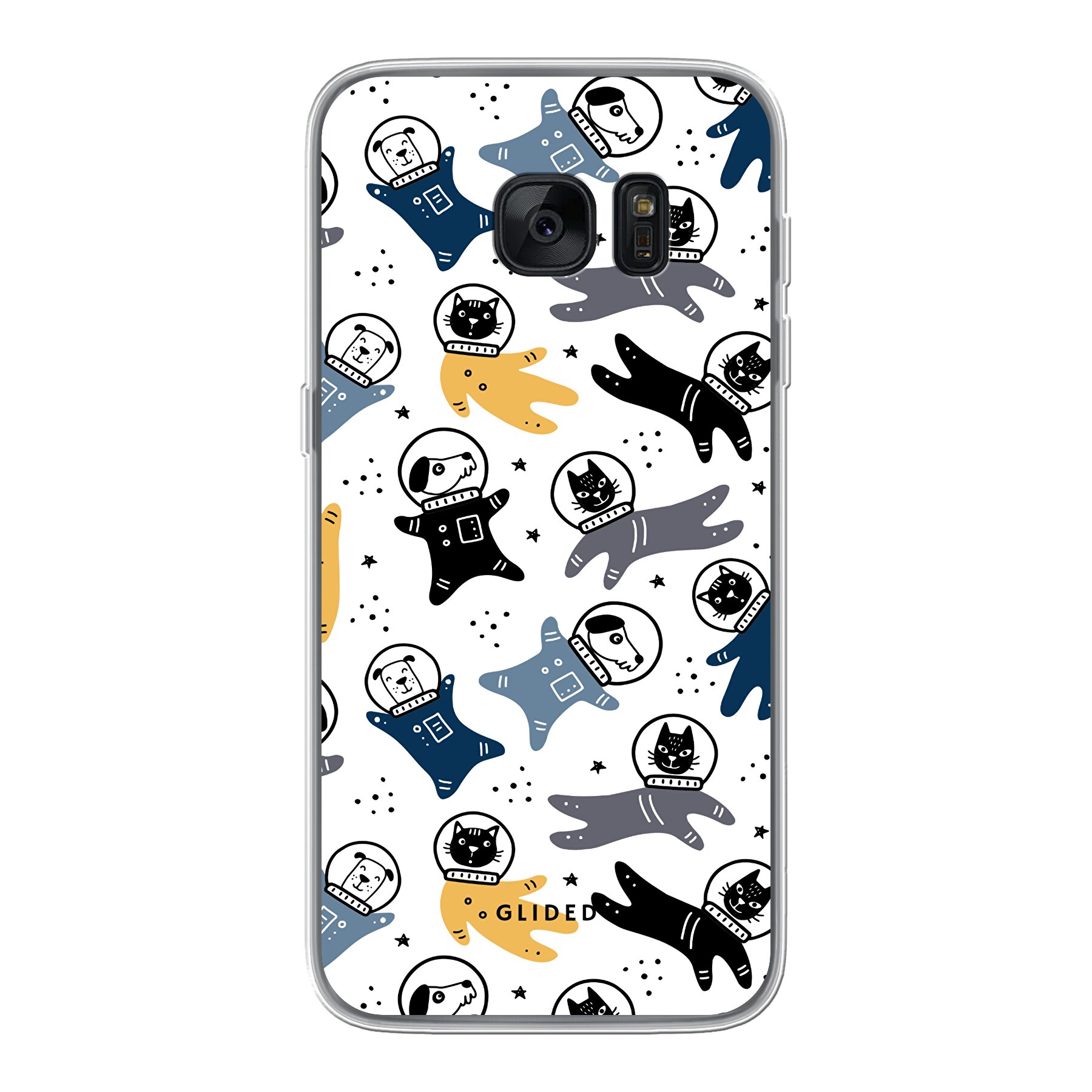 Paws Space - Samsung Galaxy S7 Handyhülle