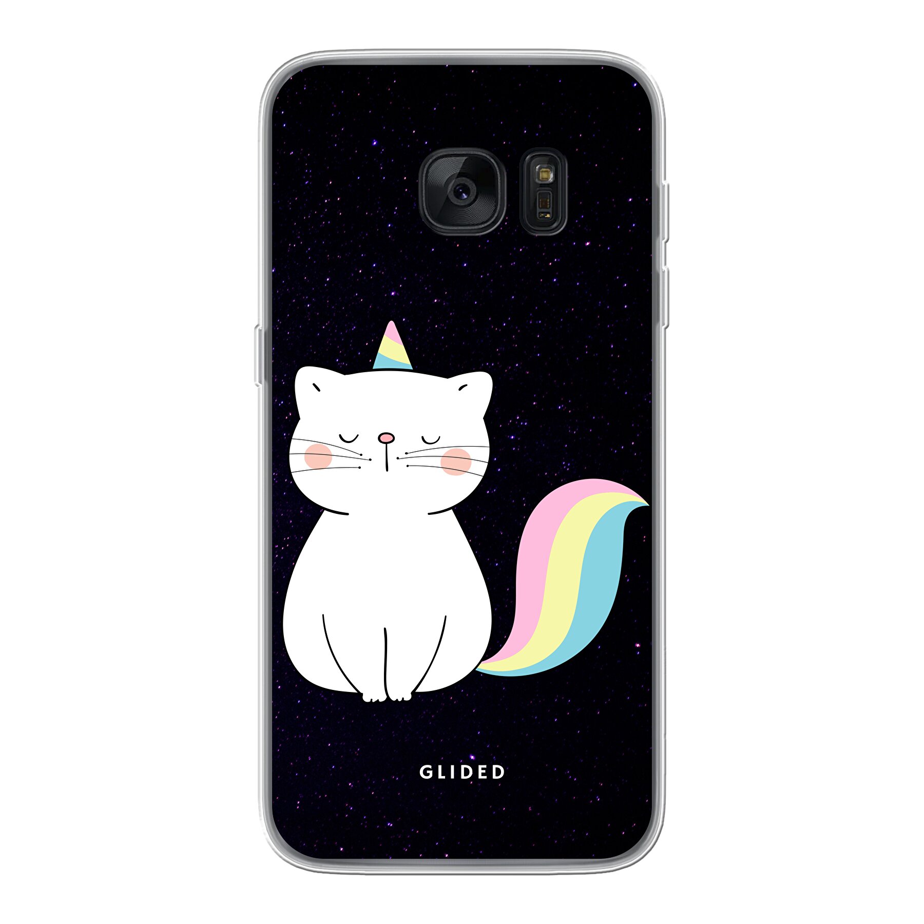 Unicorn Cat - Samsung Galaxy S7 Handyhülle