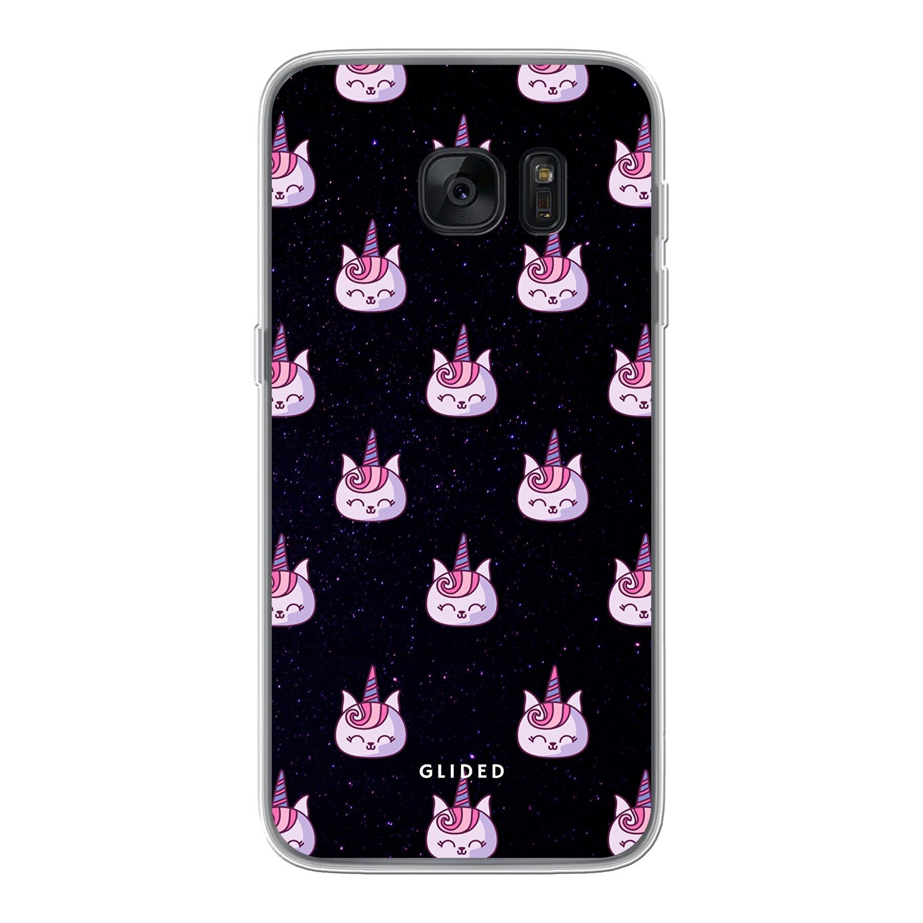 Unicorn Meow - Samsung Galaxy S7 Handyhülle