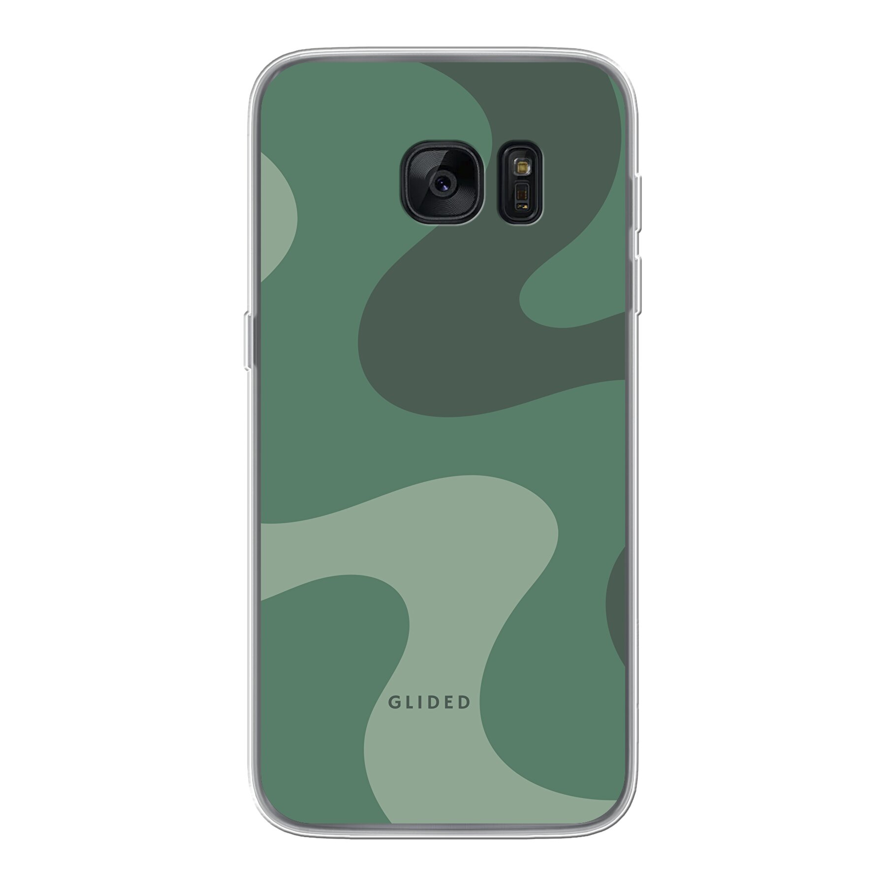 Green Wave - Samsung Galaxy S7 Handyhülle