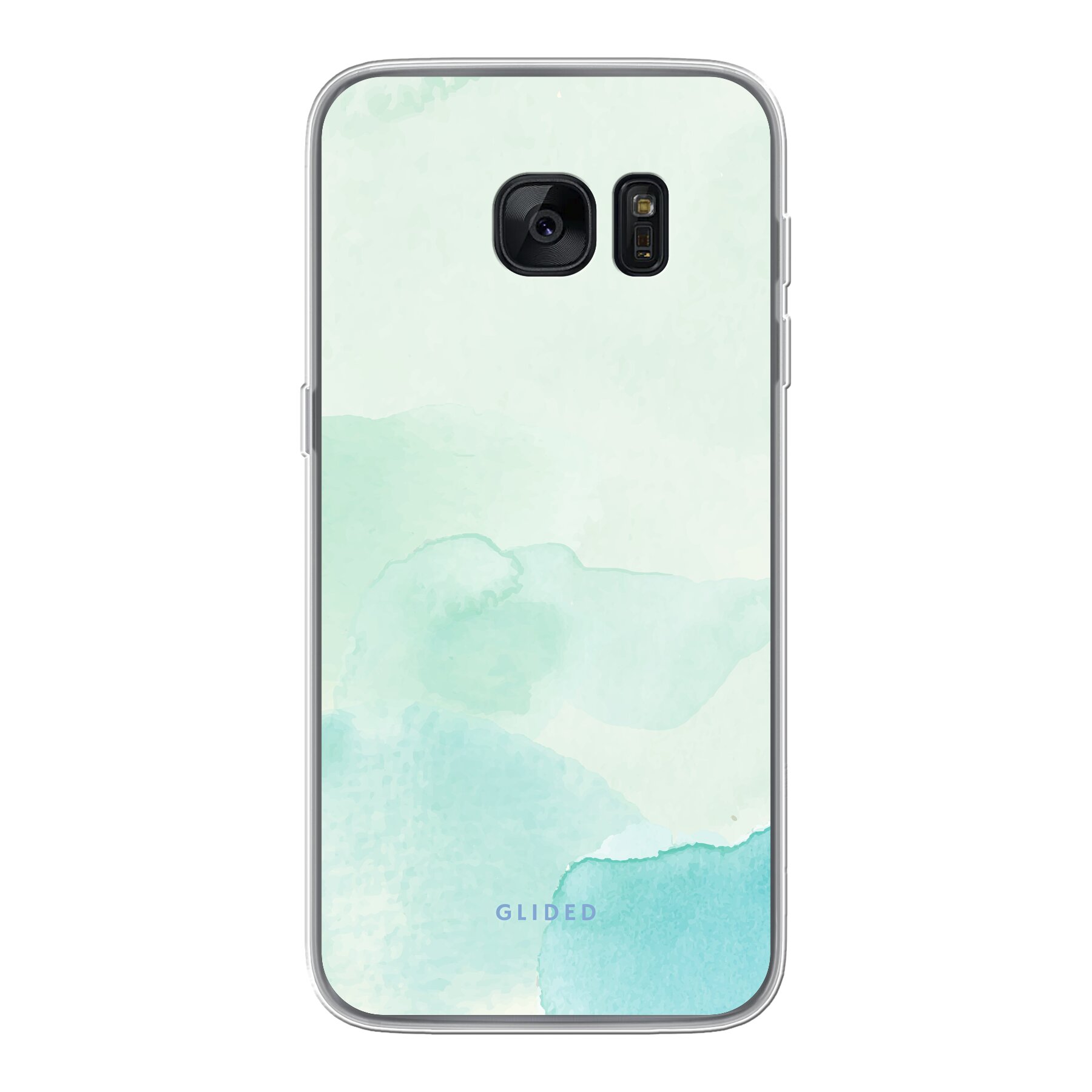 Turquoise Art - Samsung Galaxy S7 Handyhülle