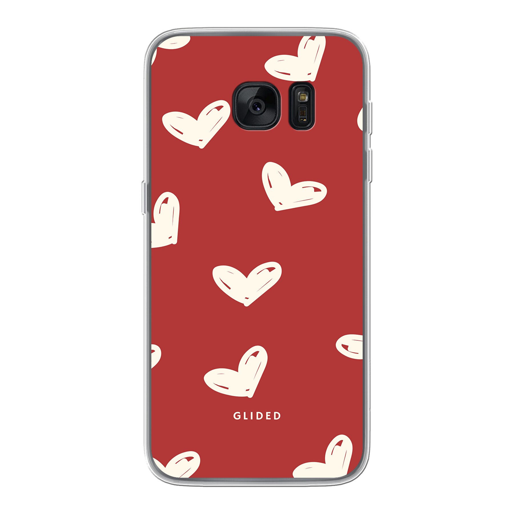 Red Love - Samsung Galaxy S7 Handyhülle