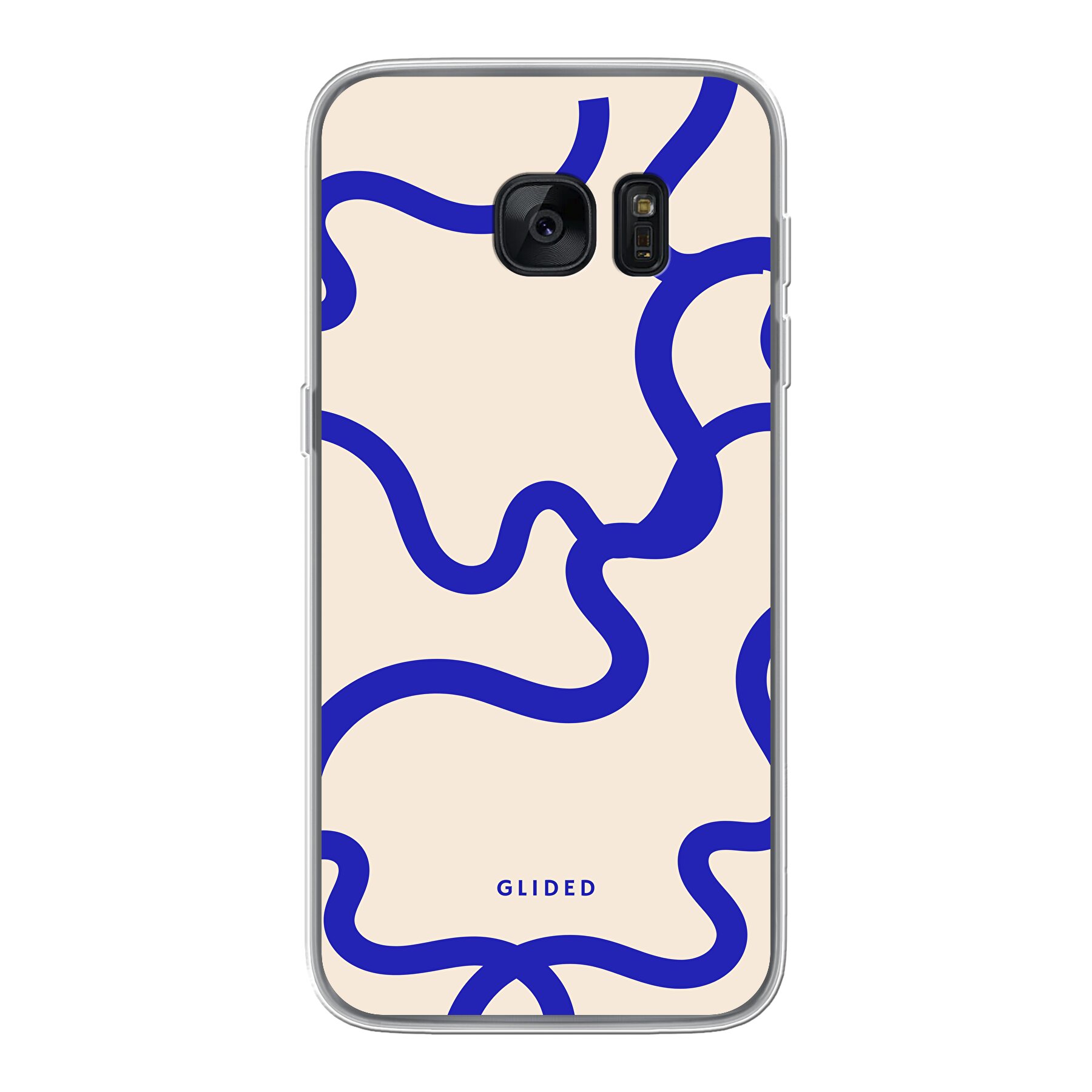 Blue Line - Samsung Galaxy S7 Handyhülle