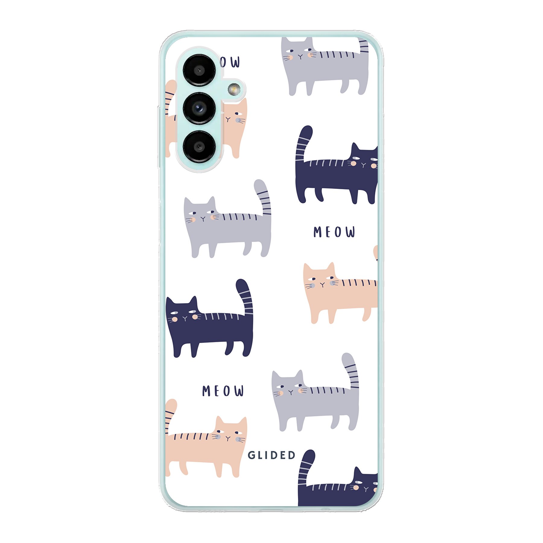 Purrfection - Samsung Galaxy A04s Handyhülle