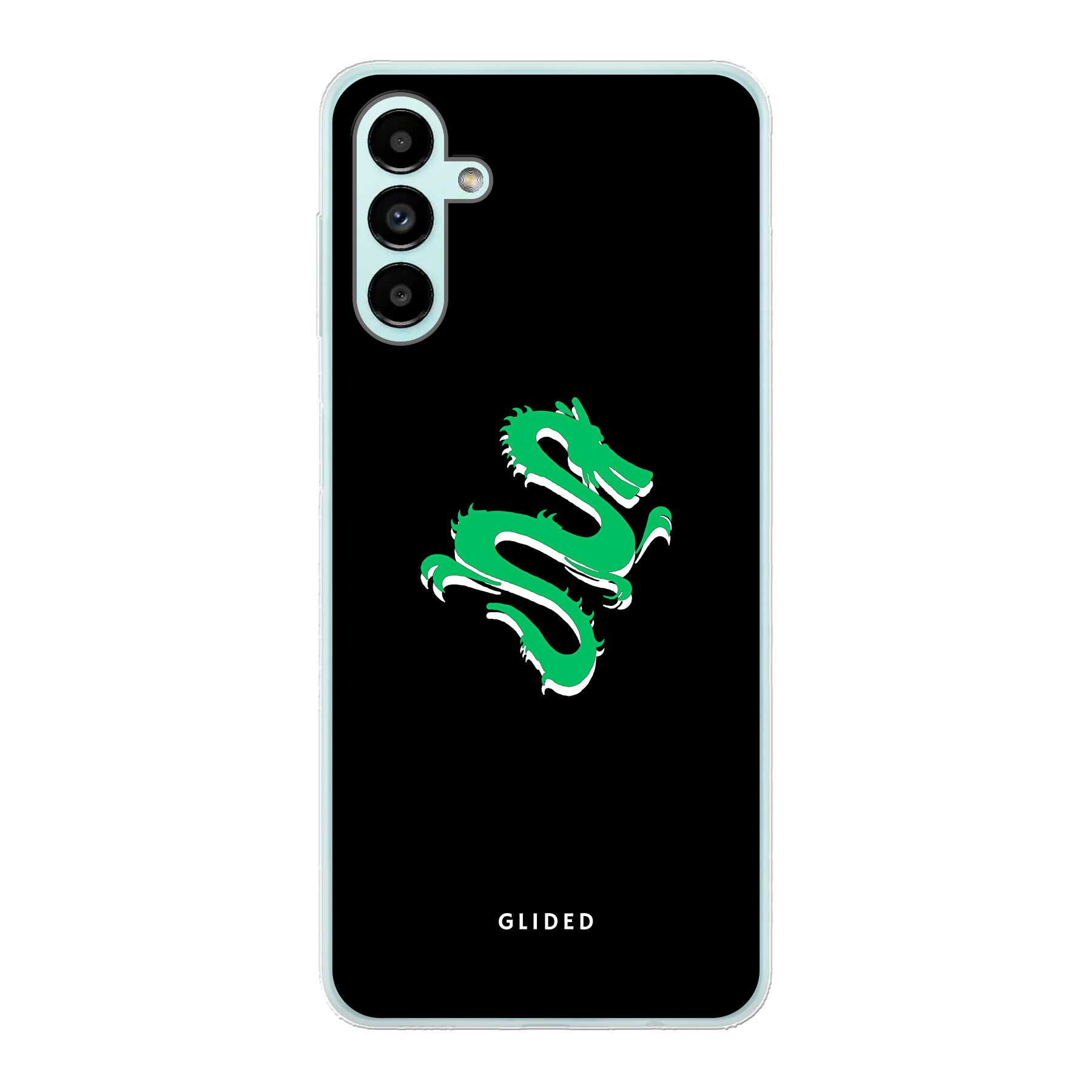 Emerald Dragon - Samsung Galaxy A04s Handyhülle