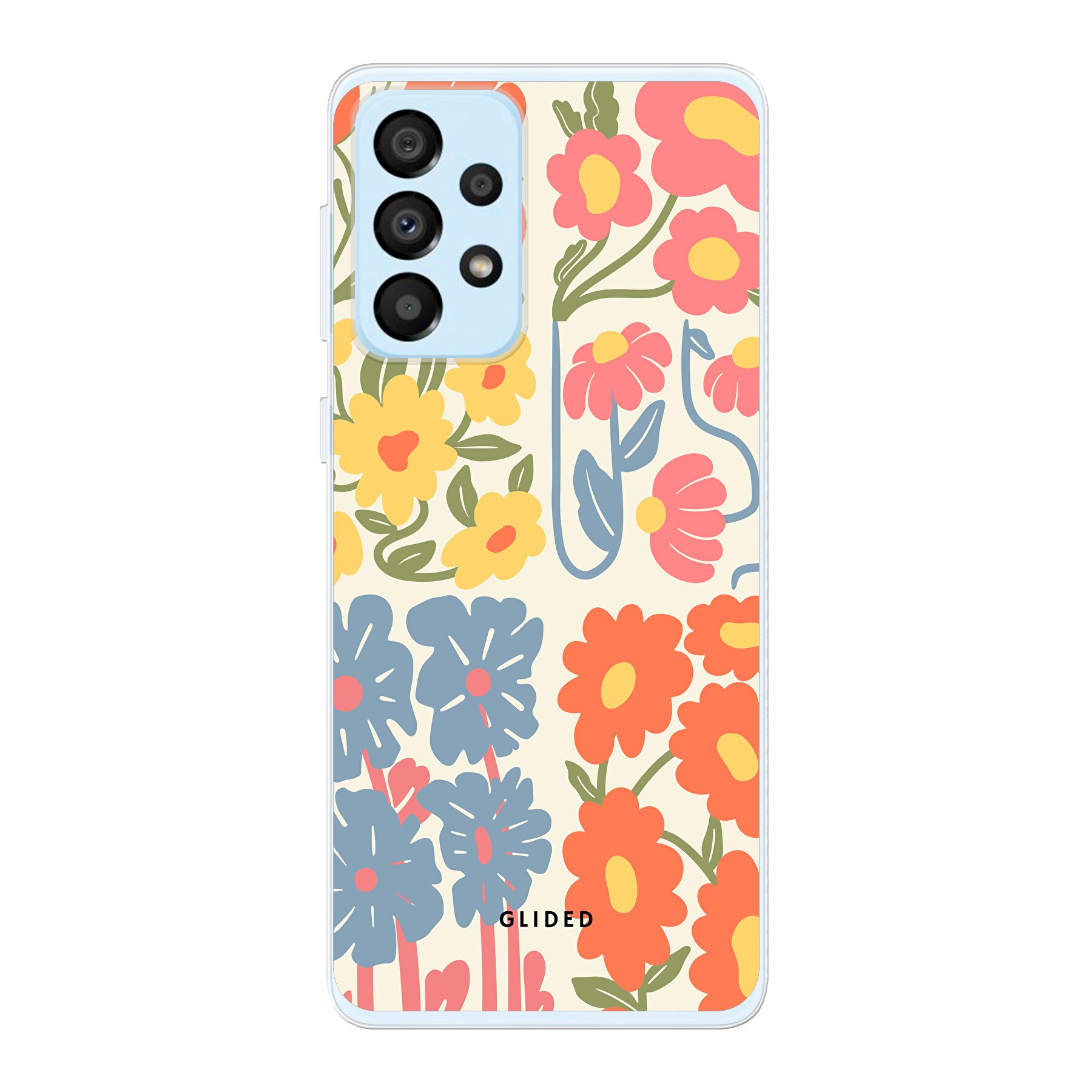Colorful Flowy - Samsung Galaxy A33 5G Handyhülle