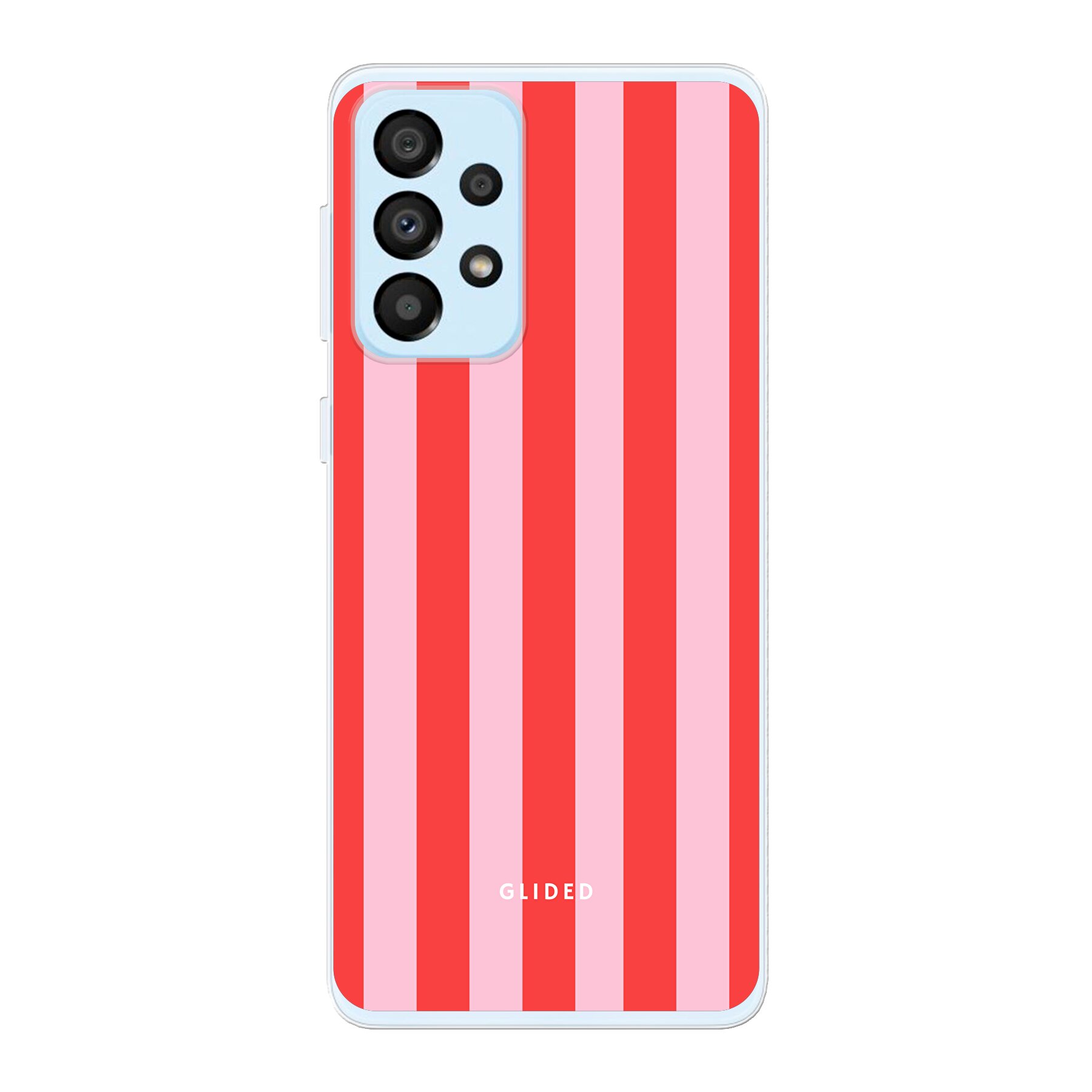 Red & Pink - Samsung Galaxy A33 5G Handyhülle