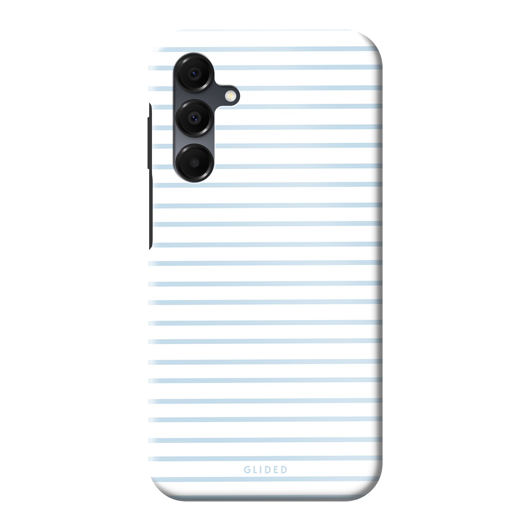 Produktbild Blue & White Stripes - Samsung Galaxy A16 5G Handyhülle