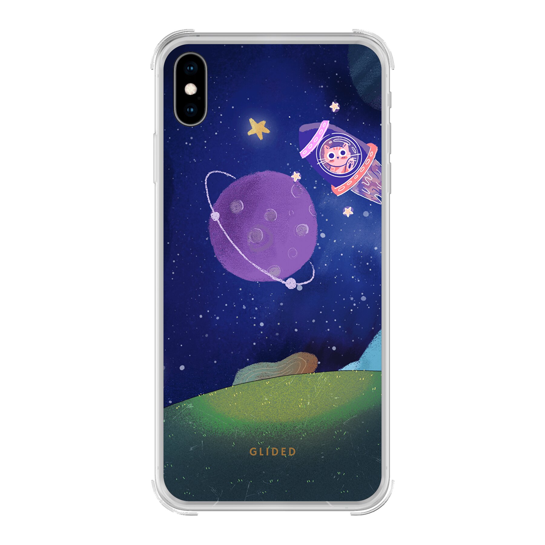 Galaxy Cat - iPhone Xs Max Handyhülle