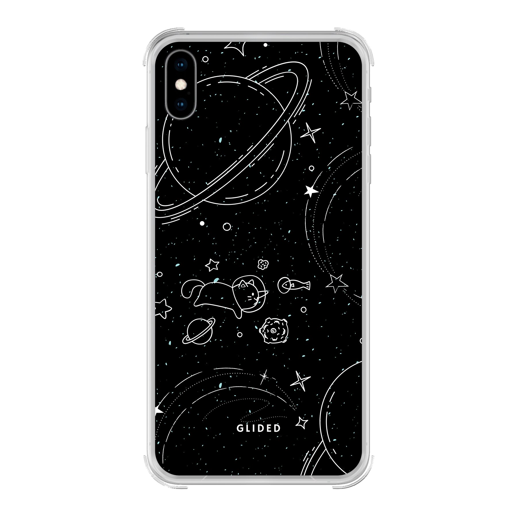 Cosmic Cat - iPhone Xs Max Handyhülle