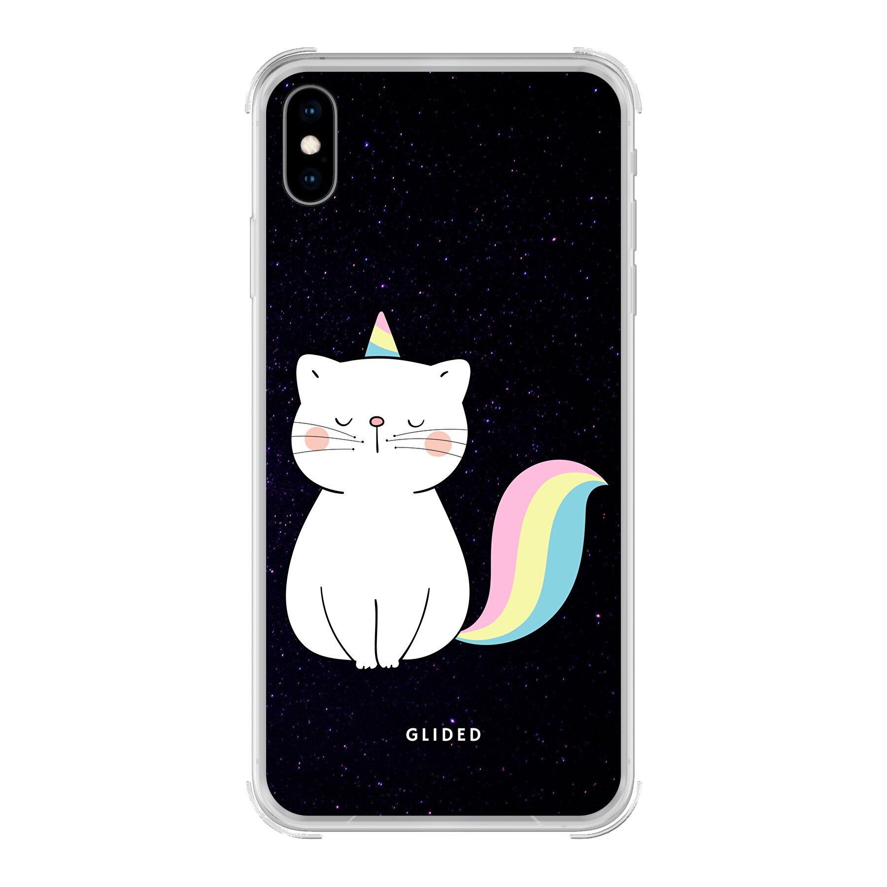 Unicorn Cat - iPhone Xs Max Handyhülle