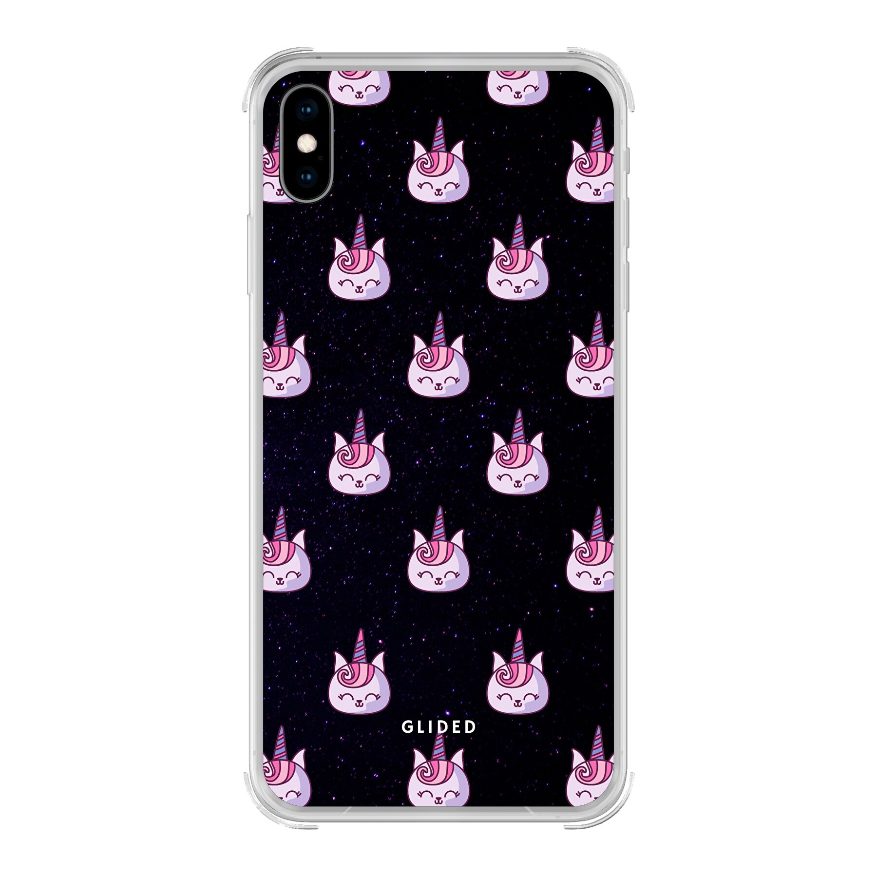 Unicorn Meow - iPhone Xs Max Handyhülle