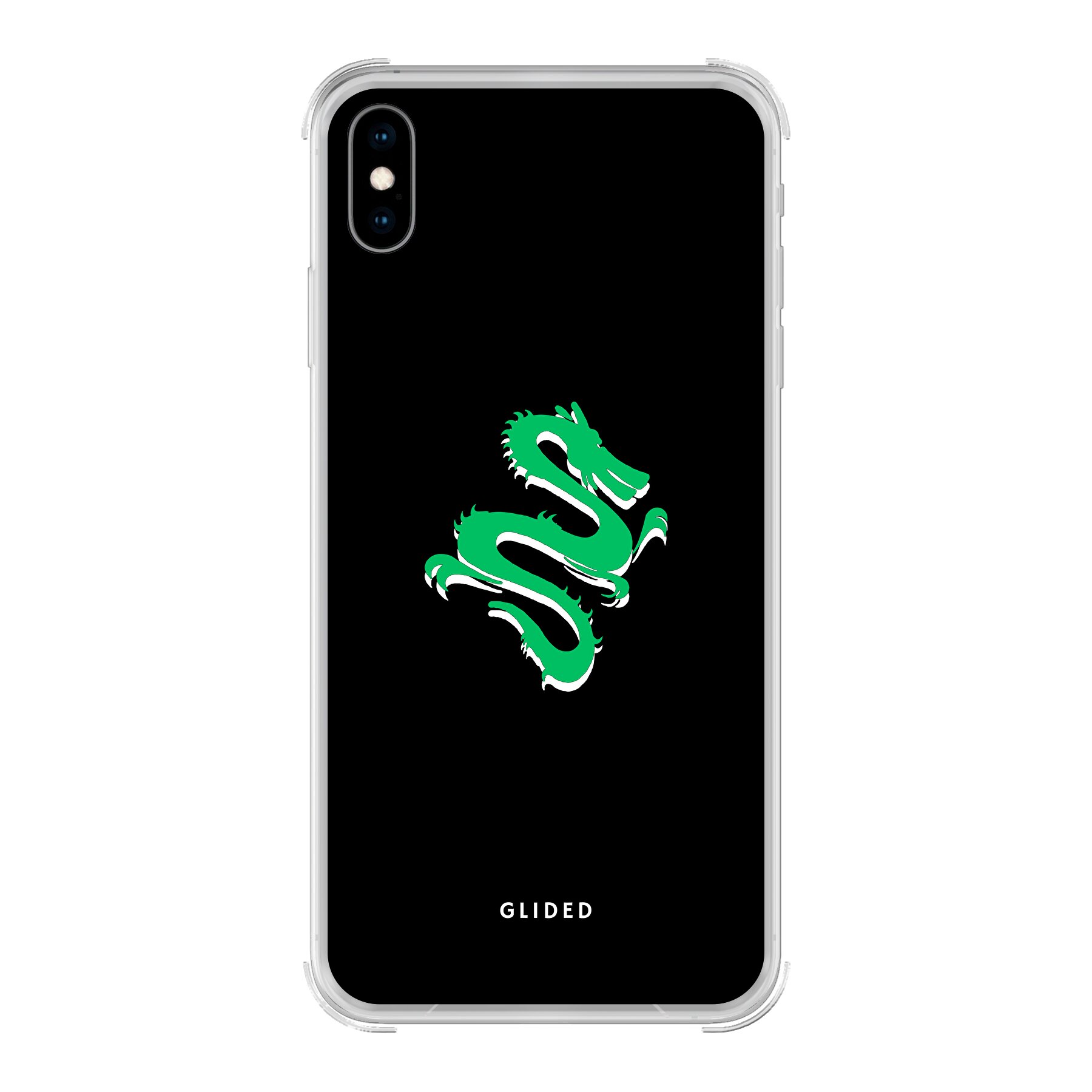 Emerald Dragon - iPhone Xs Max Handyhülle