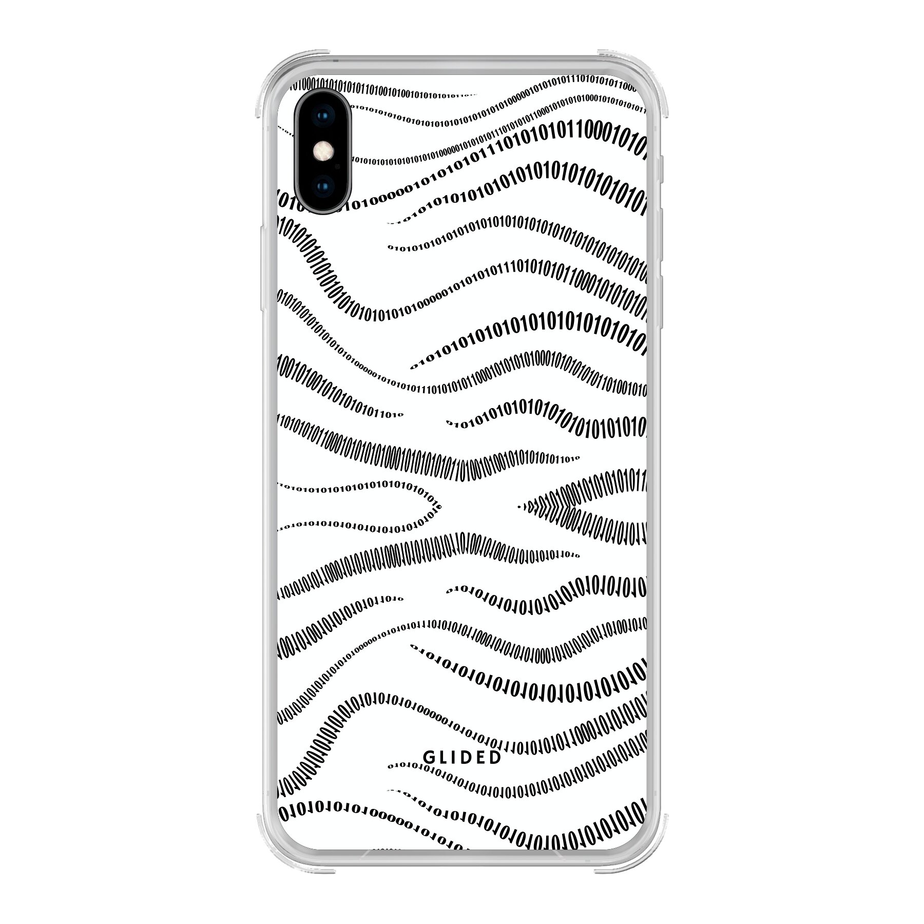 Binary Code - iPhone Xs Max Handyhülle