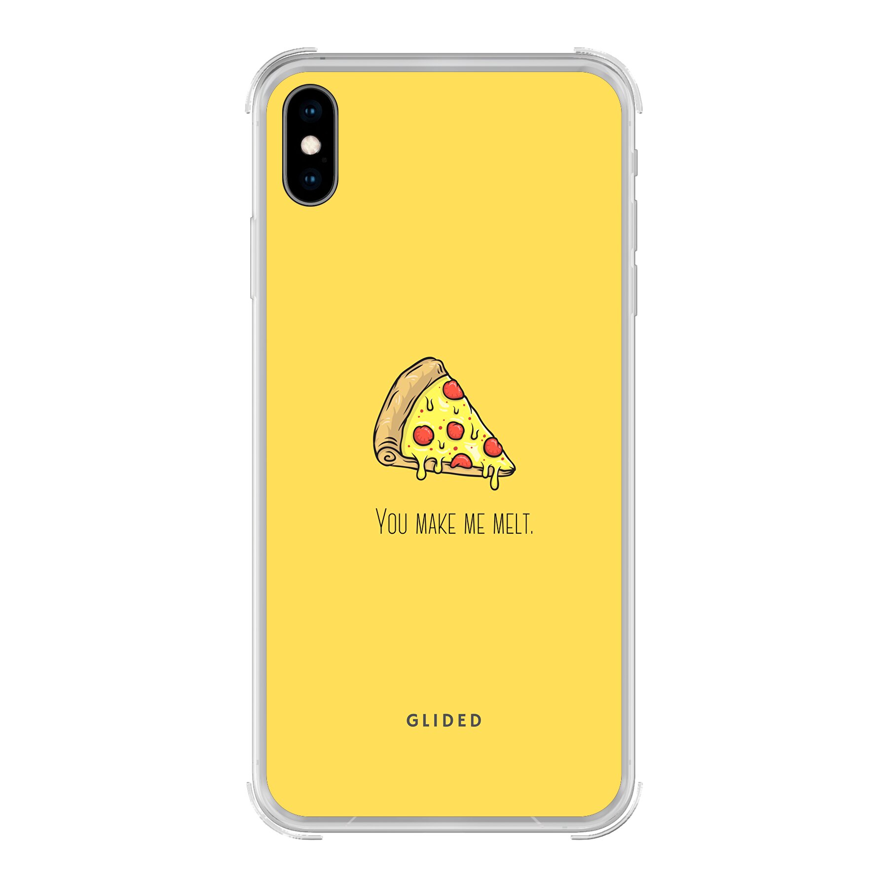 Flirty Pizza - iPhone Xs Max Handyhülle