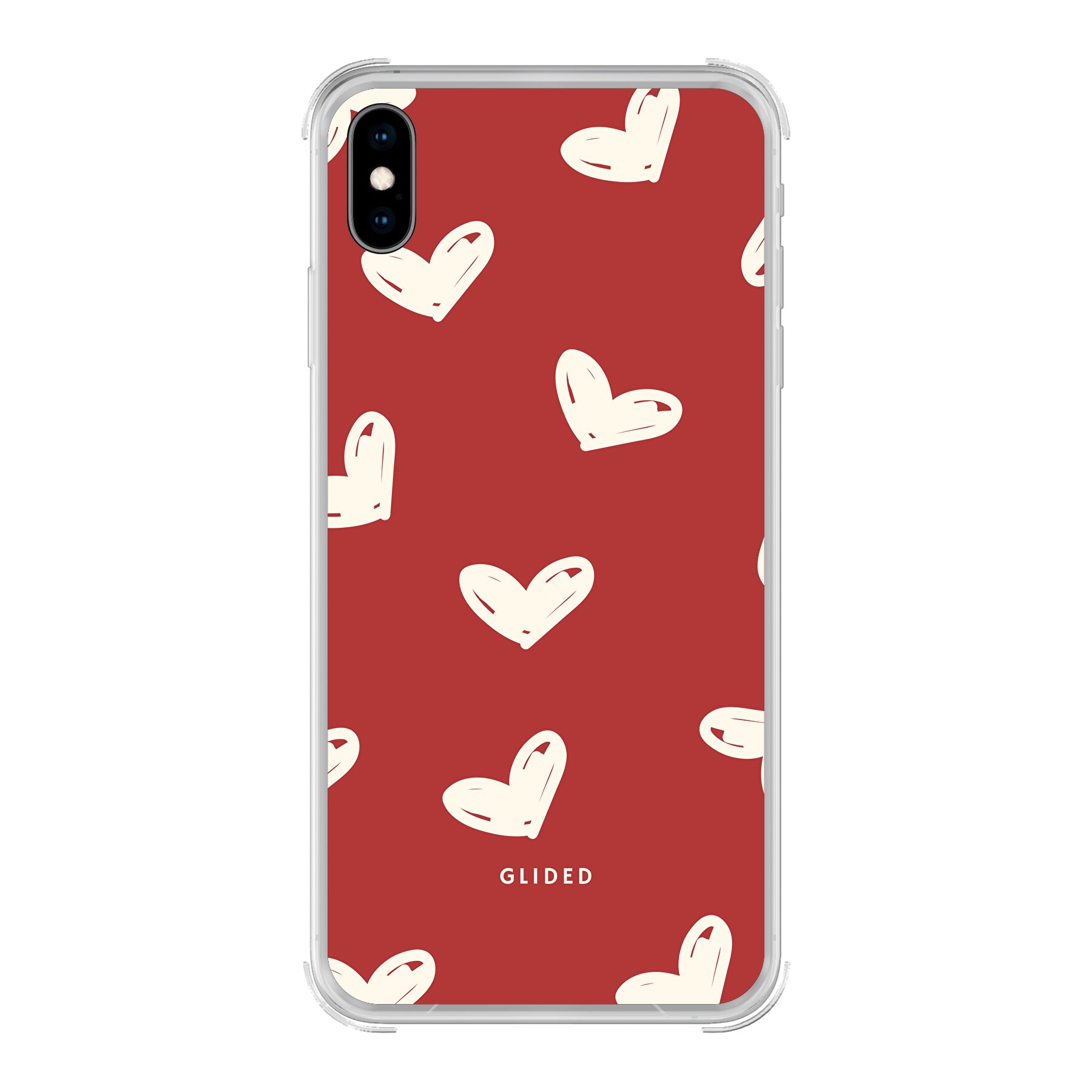 Red Love - iPhone Xs Max Handyhülle