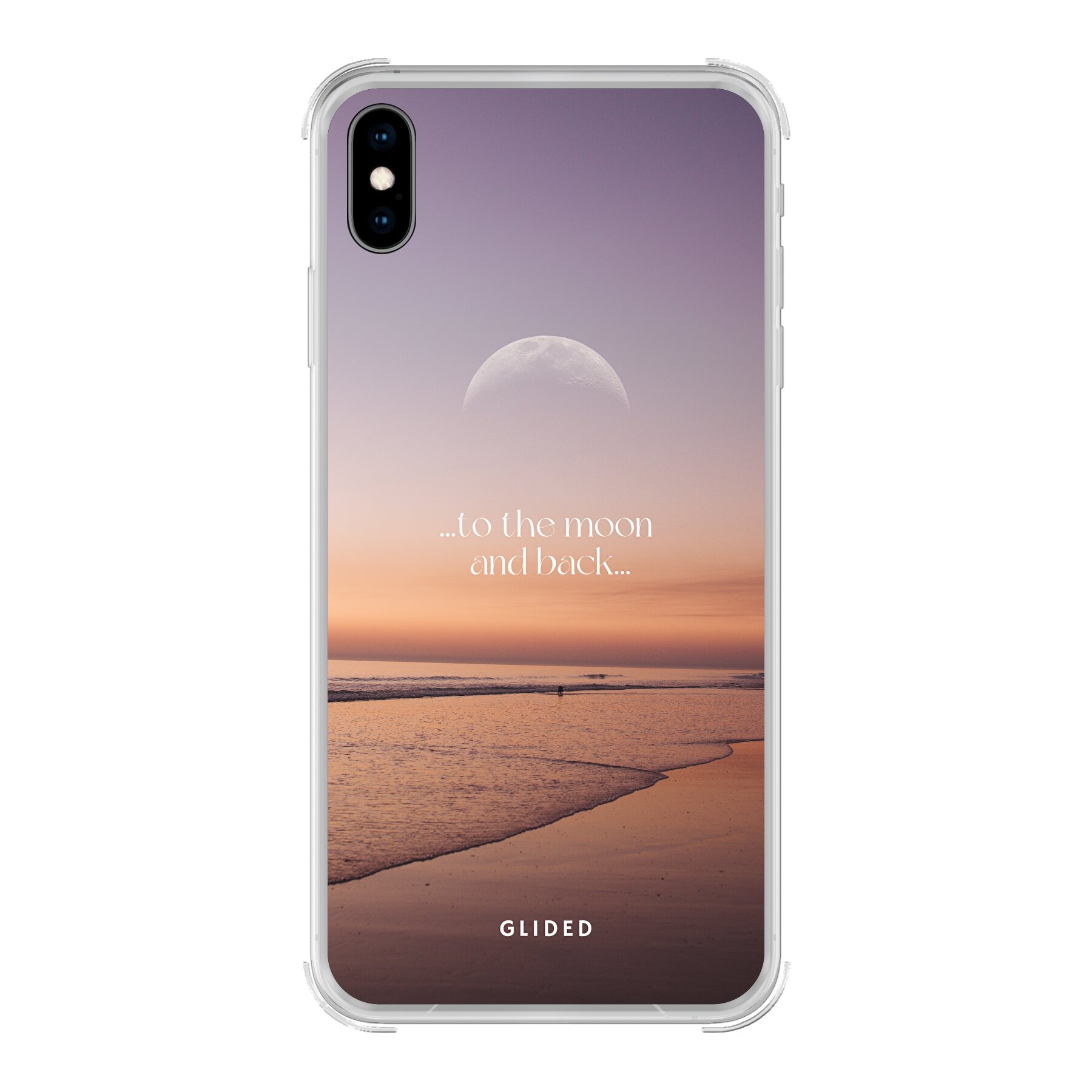 To the Moon - iPhone Xs Max Handyhülle