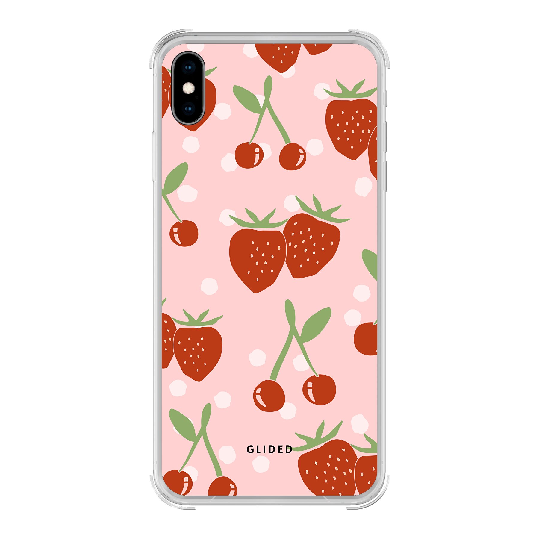 Cherry meets Strawberry - iPhone Xs Max Handyhülle